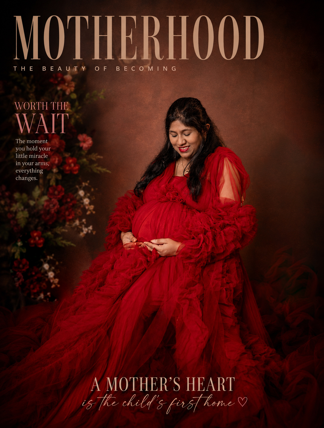 Maternity Photoshoot in Sulur, Coimbatore: Aadhithya & Gayathiri by Ak Photography
