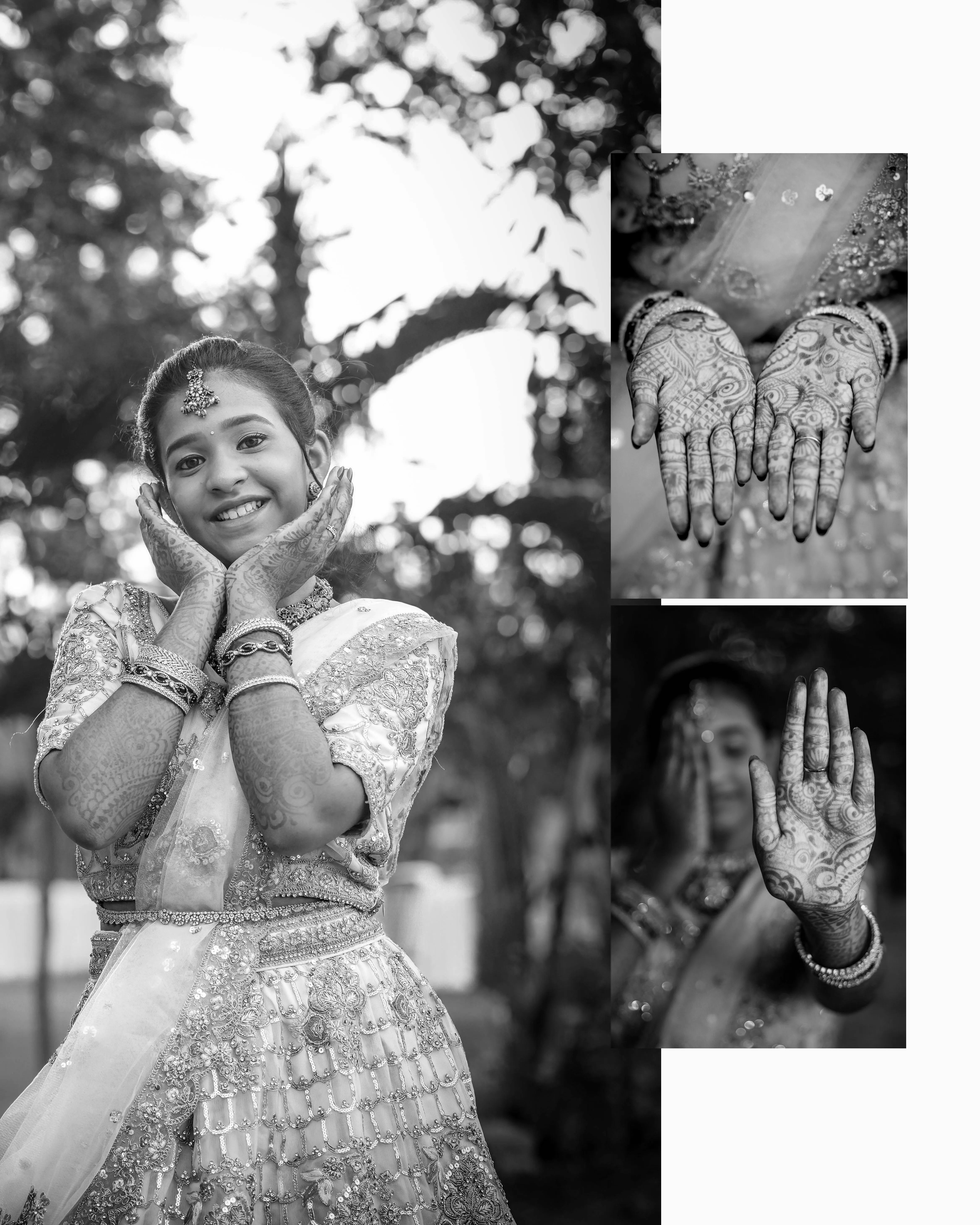 Family photo session during Prathiksha puberty function in Coimbatore