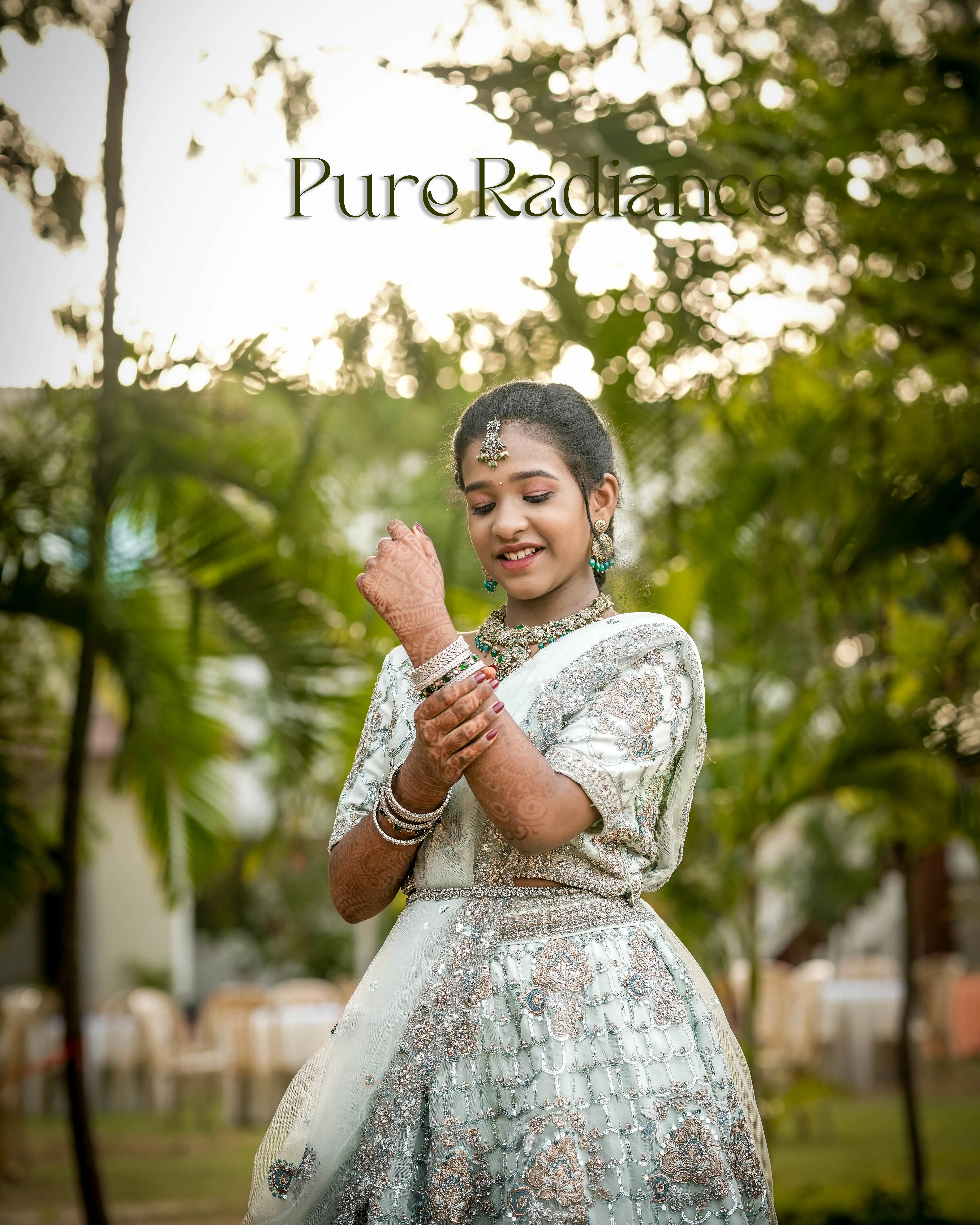 Prathiksha flanked by loving family members during puberty photoshoot