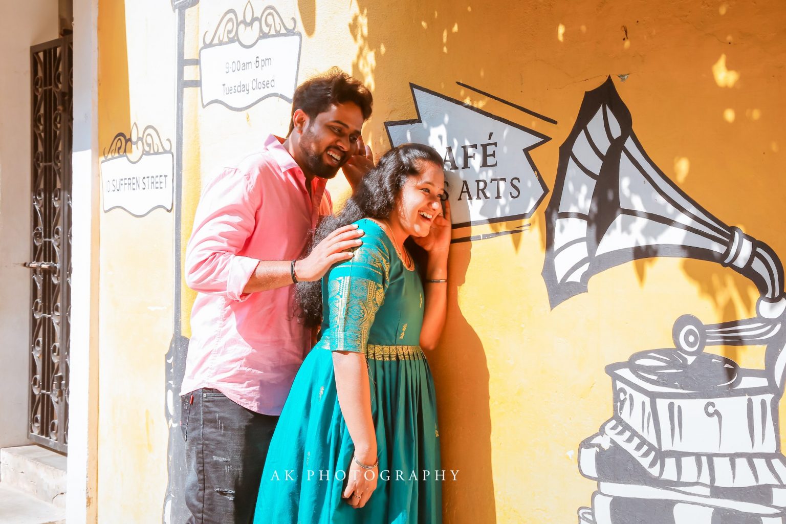 Blissful Beginnings: Dreamy Post Wedding Shoots in Pondicherry - golden hour portrait (25) by AK Photography Coimbatore
