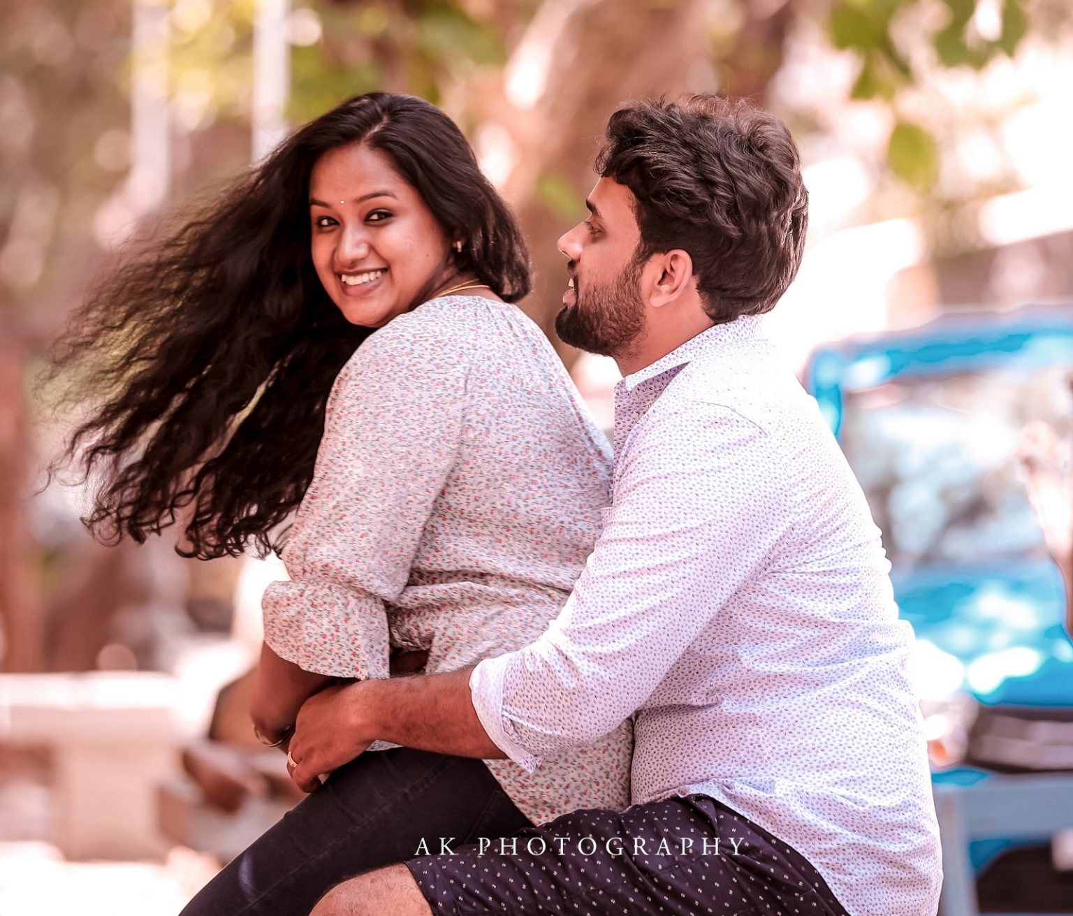 Blissful Beginnings: Dreamy Post Wedding Shoots in Pondicherry - sacred ritual photo (14) by AK Photography Coimbatore