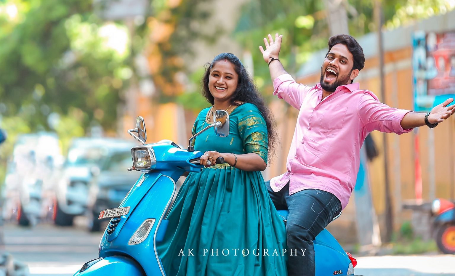 Blissful Beginnings: Dreamy Post Wedding Shoots in Pondicherry - sacred ritual photo (24) by AK Photography Coimbatore