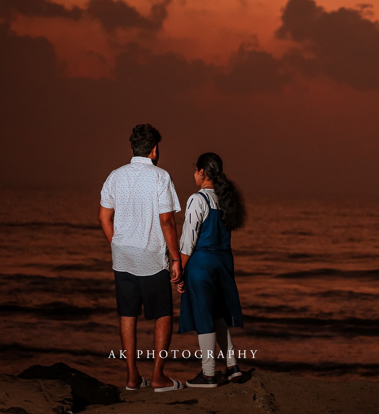 Blissful Beginnings: Dreamy Post Wedding Shoots in Pondicherry - candid moment (1) by AK Photography Coimbatore