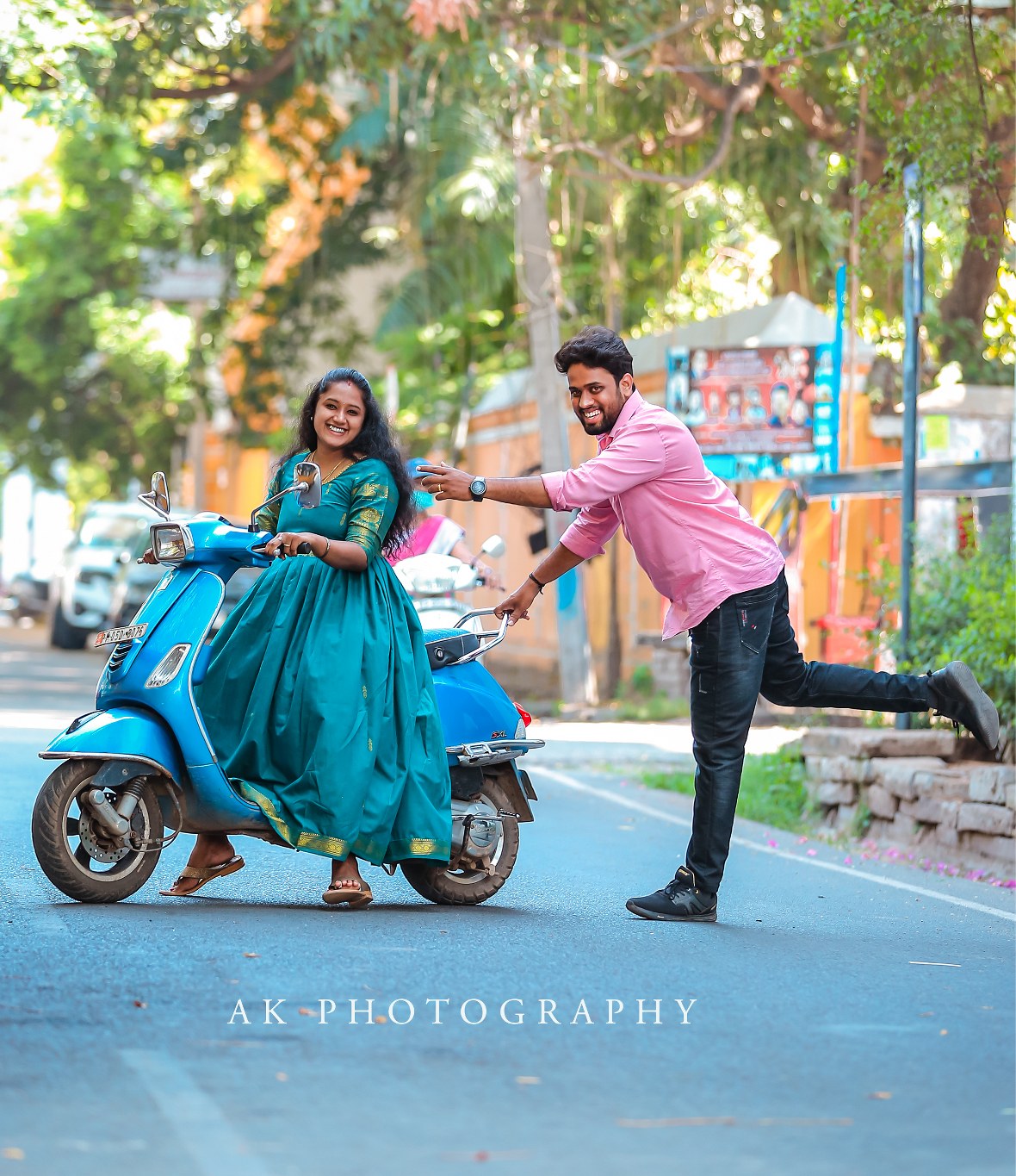 Blissful Beginnings: Dreamy Post Wedding Shoots in Pondicherry - traditional ceremony detail (23) by AK Photography Coimbatore