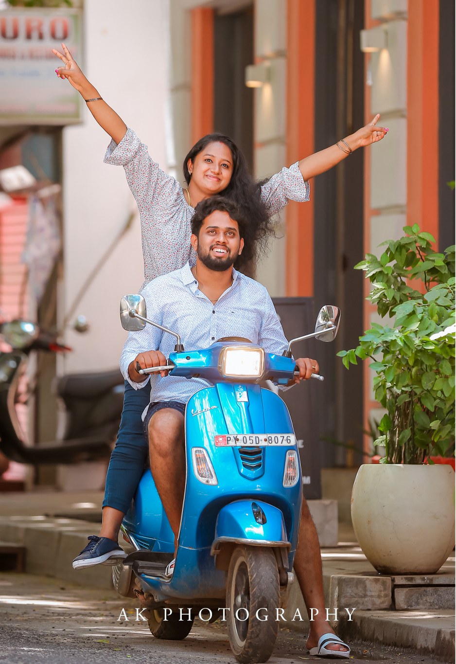 Blissful Beginnings: Dreamy Post Wedding Shoots in Pondicherry - scenic outdoor backdrop (19) by AK Photography Coimbatore
