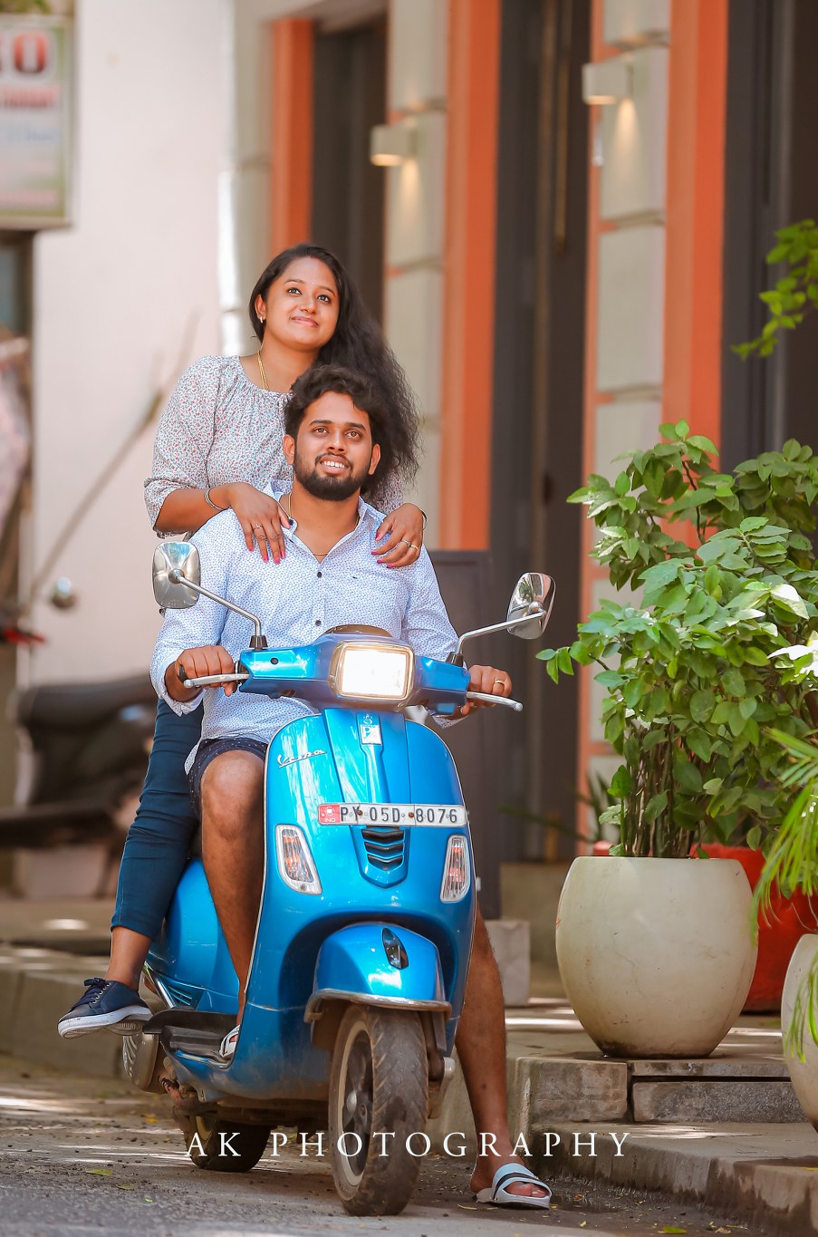 Blissful Beginnings: Dreamy Post Wedding Shoots in Pondicherry - candid smile (18) by AK Photography Coimbatore