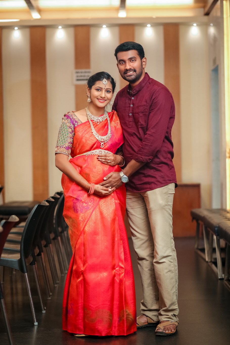Baby Shower Photoshoot - candid moment (11) by AK Photography Coimbatore