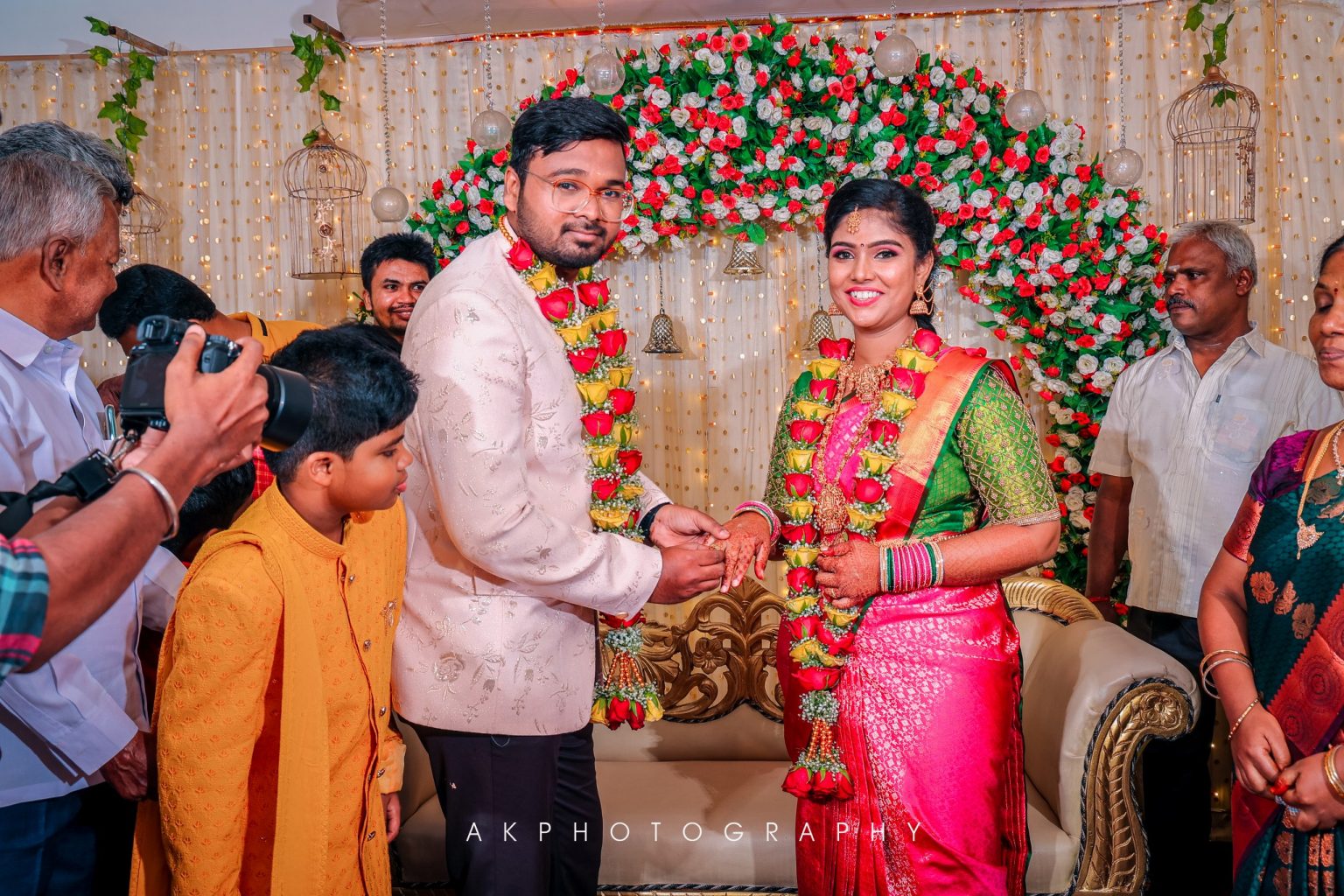 Prasanna & lokapriya Engagement Photography Coimbatore - traditional ceremony detail (3) by AK Photography Coimbatore