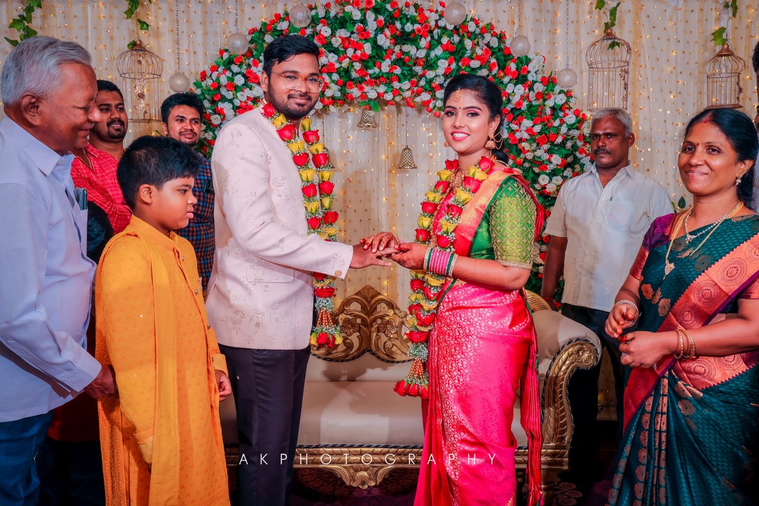 Prasanna & lokapriya Engagement Photography Coimbatore - couple portrait (2) by AK Photography Coimbatore