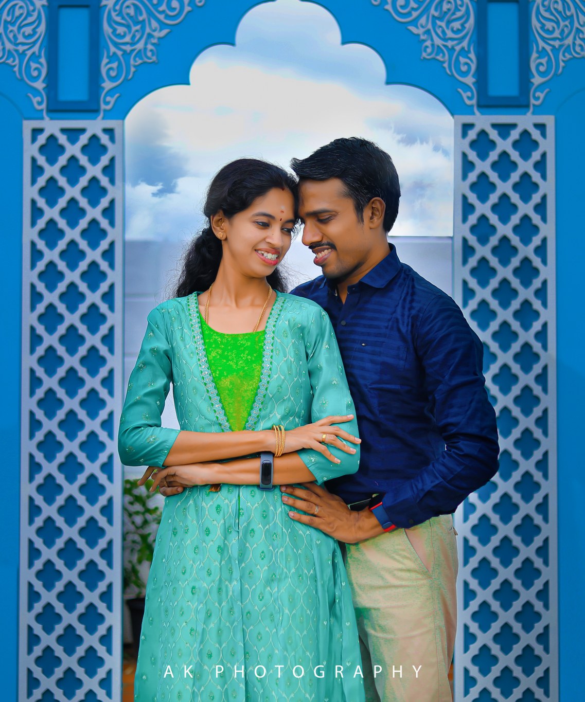 Beauty and Bliss: Our Breathtaking Post Wedding Photoshoot in Coimbatore - artistic portraiture (17) by AK Photography Coimbatore