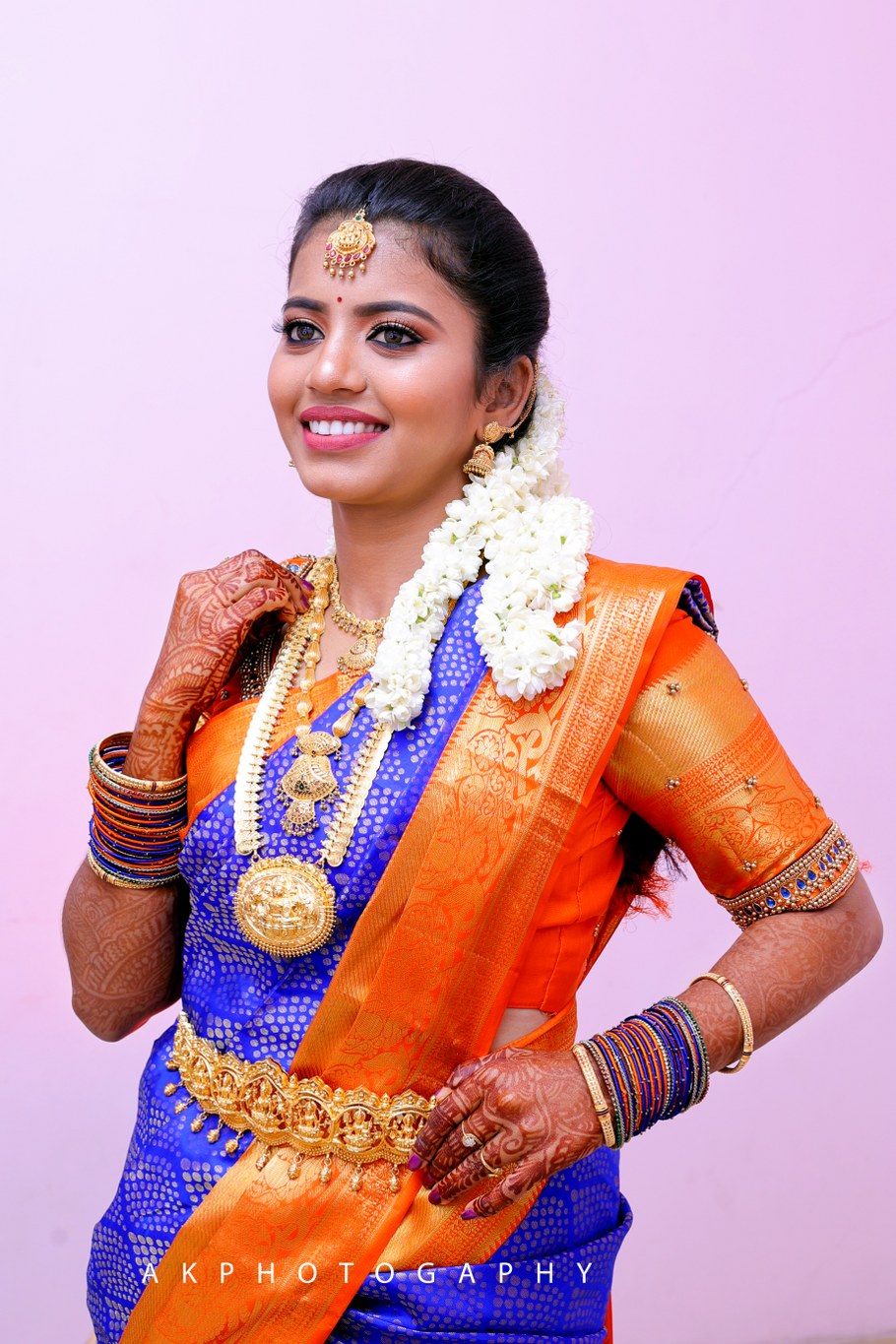 Karthik & Kaviya Engagement Photography Coimbatore - golden hour portrait (15) by AK Photography Coimbatore