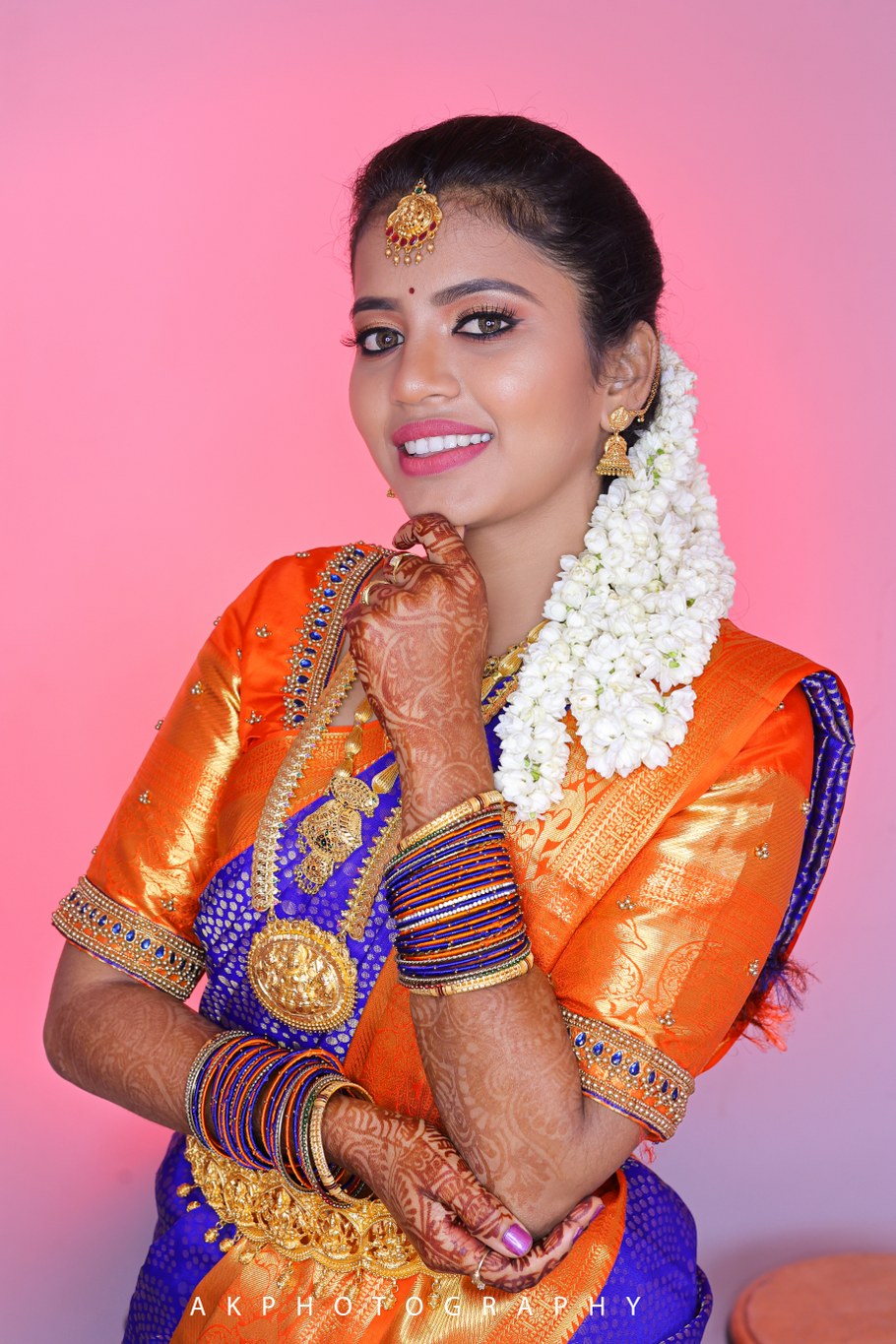 Karthik & Kaviya Engagement Photography Coimbatore - couple portrait (12) by AK Photography Coimbatore