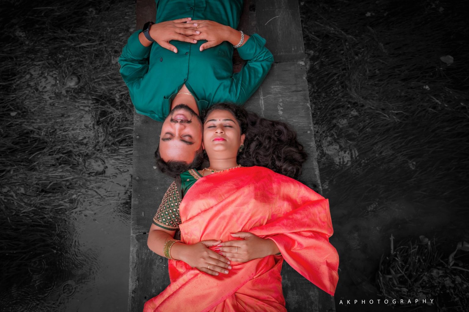 Capturing Newlywed Bliss in Scenic Pollachi - golden hour portrait (15) by AK Photography Coimbatore