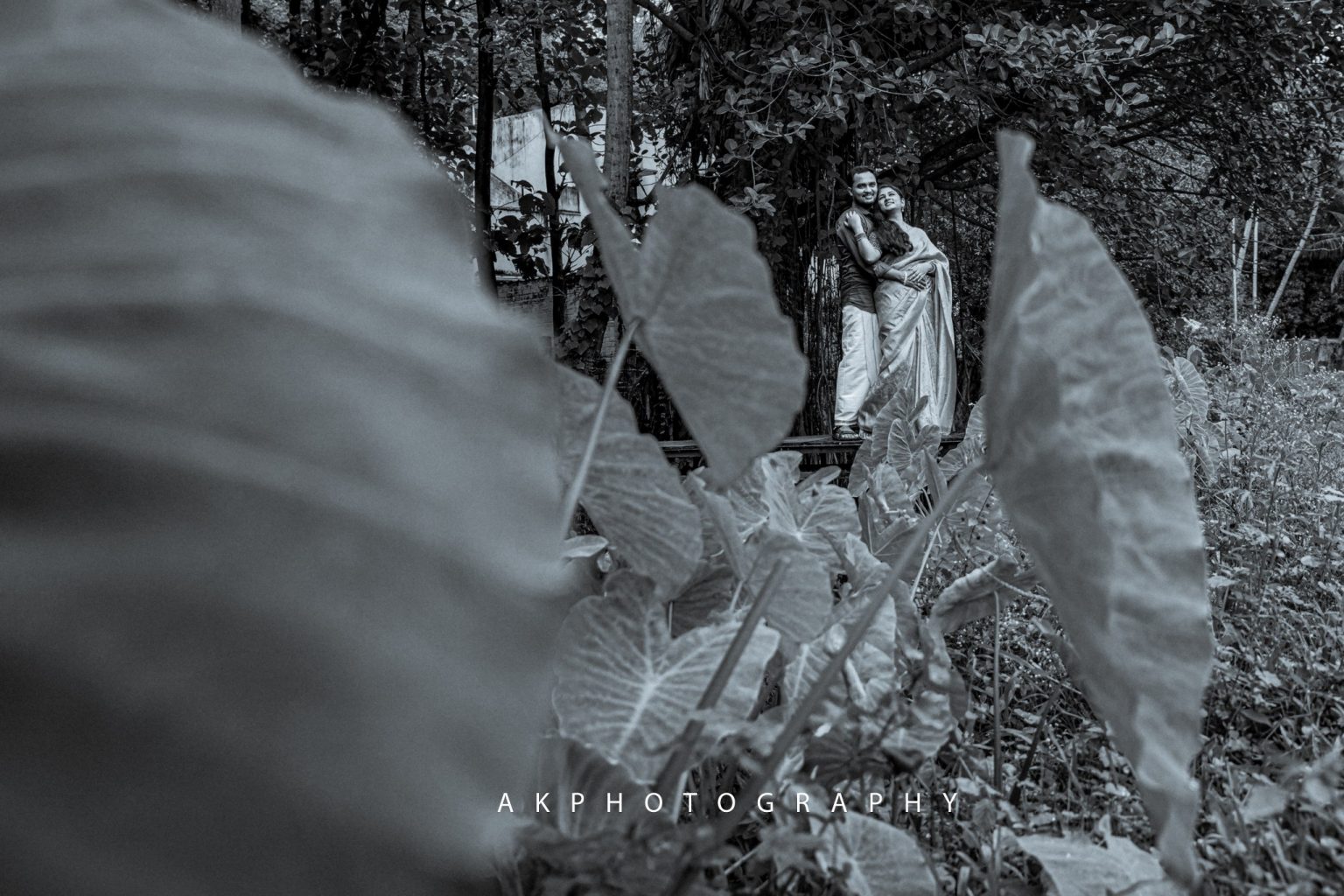 Capturing Newlywed Bliss in Scenic Pollachi - couple portrait (2) by AK Photography Coimbatore