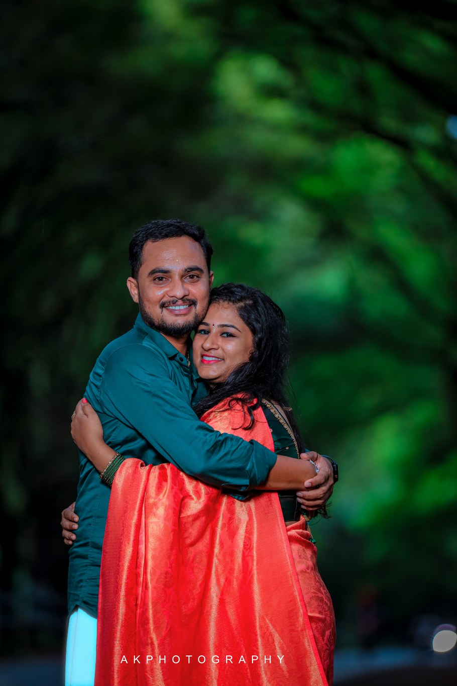Capturing Newlywed Bliss in Scenic Pollachi - golden hour portrait (25) by AK Photography Coimbatore
