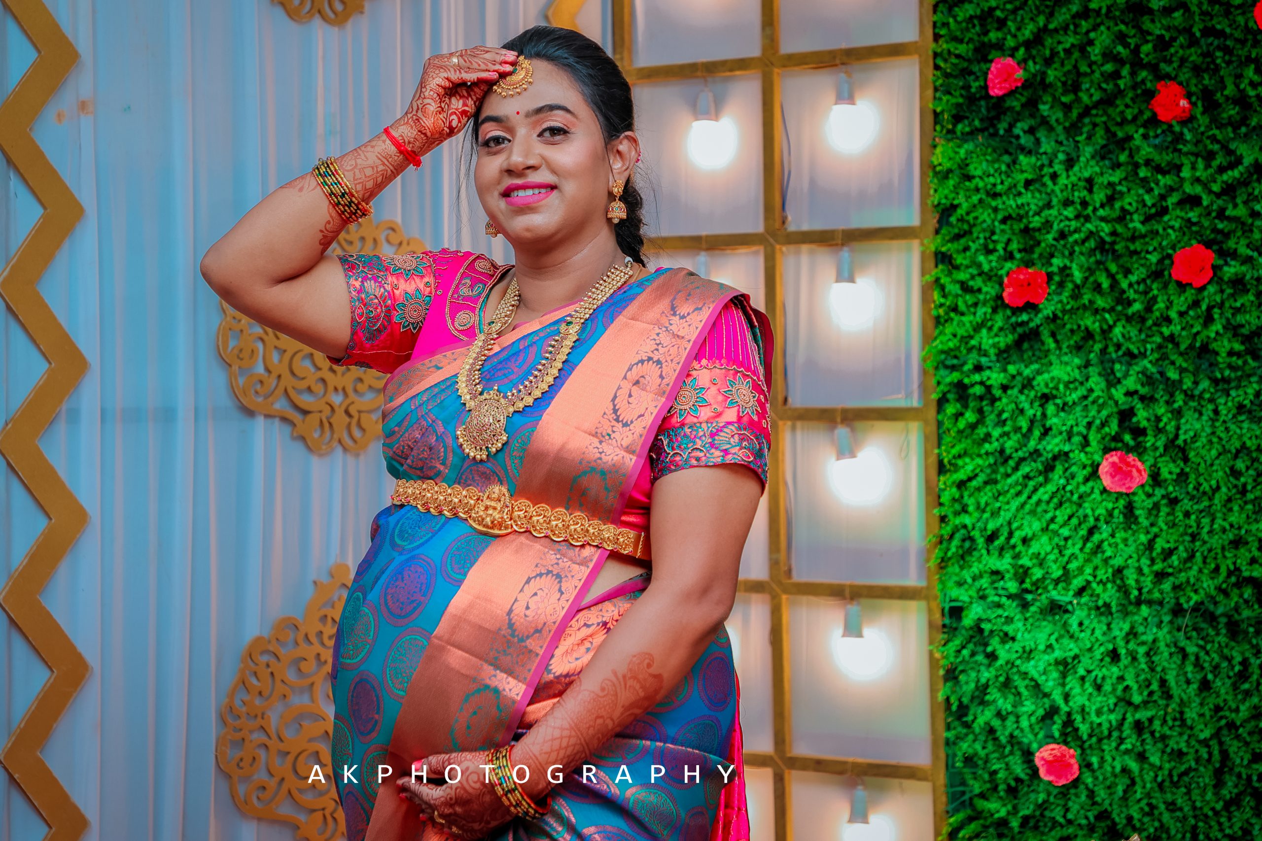 Maternity Photoshoot - sacred ritual photo (4) by AK Photography Coimbatore