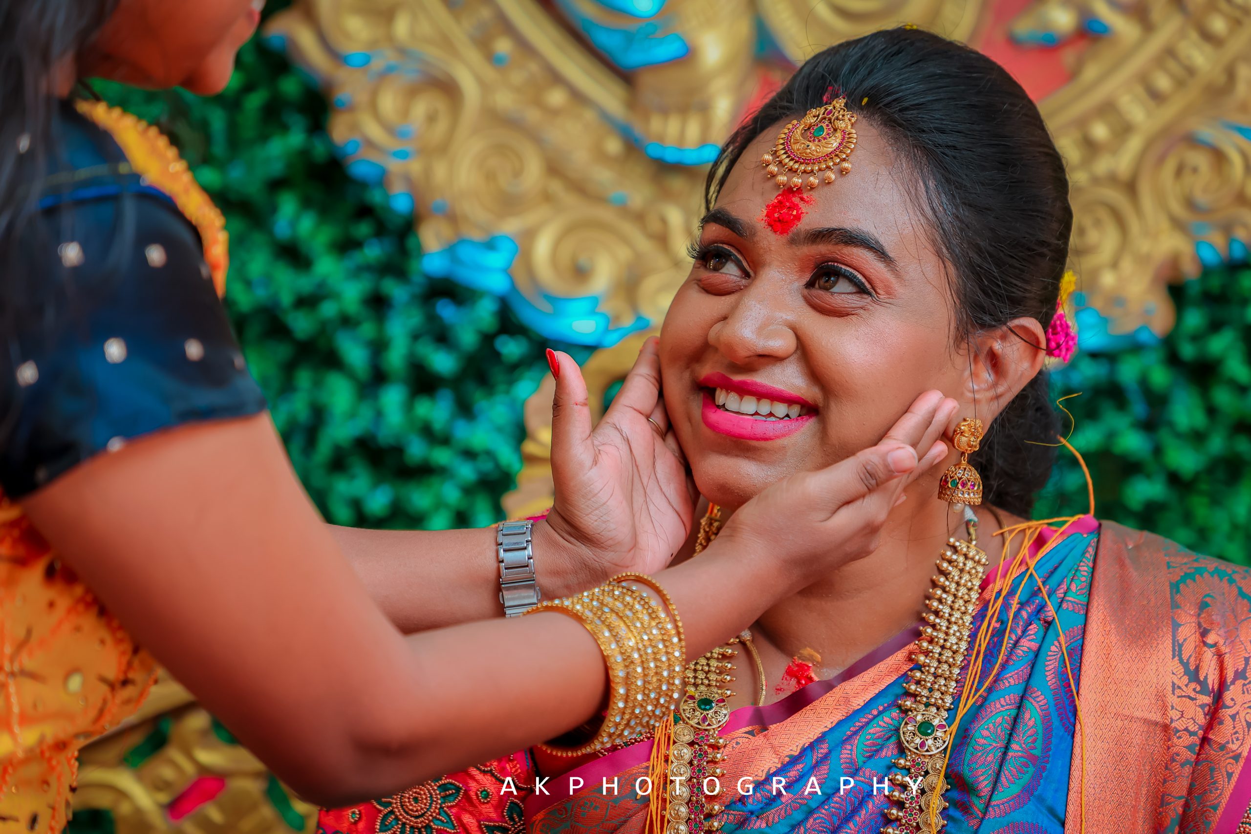 Maternity Photoshoot - traditional ceremony detail (3) by AK Photography Coimbatore