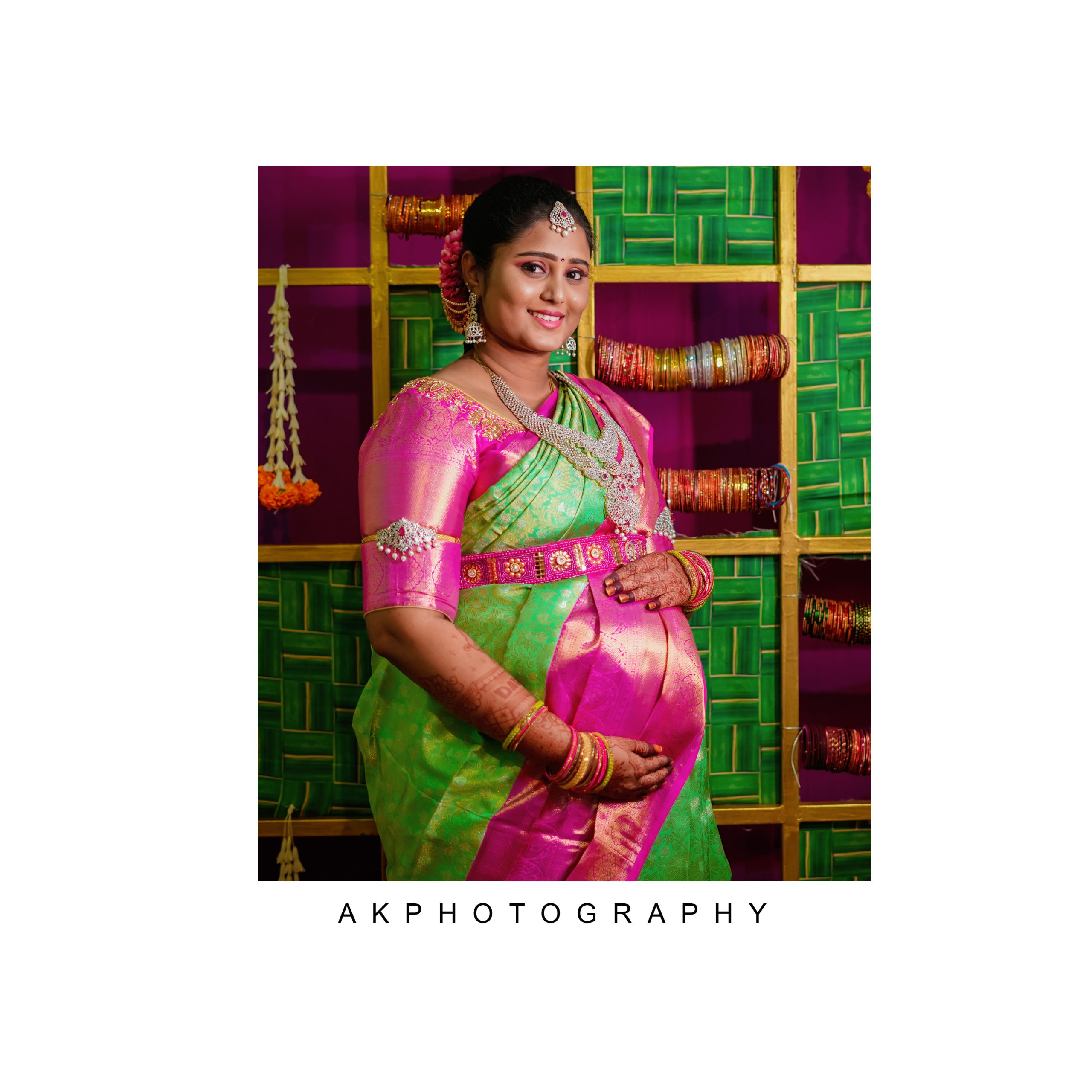 Baby Shower Photoshoot Celebrating Bhavani's Joyous Expectancy - Precious Memories Captured - candid moment (11) by AK Photography Coimbatore