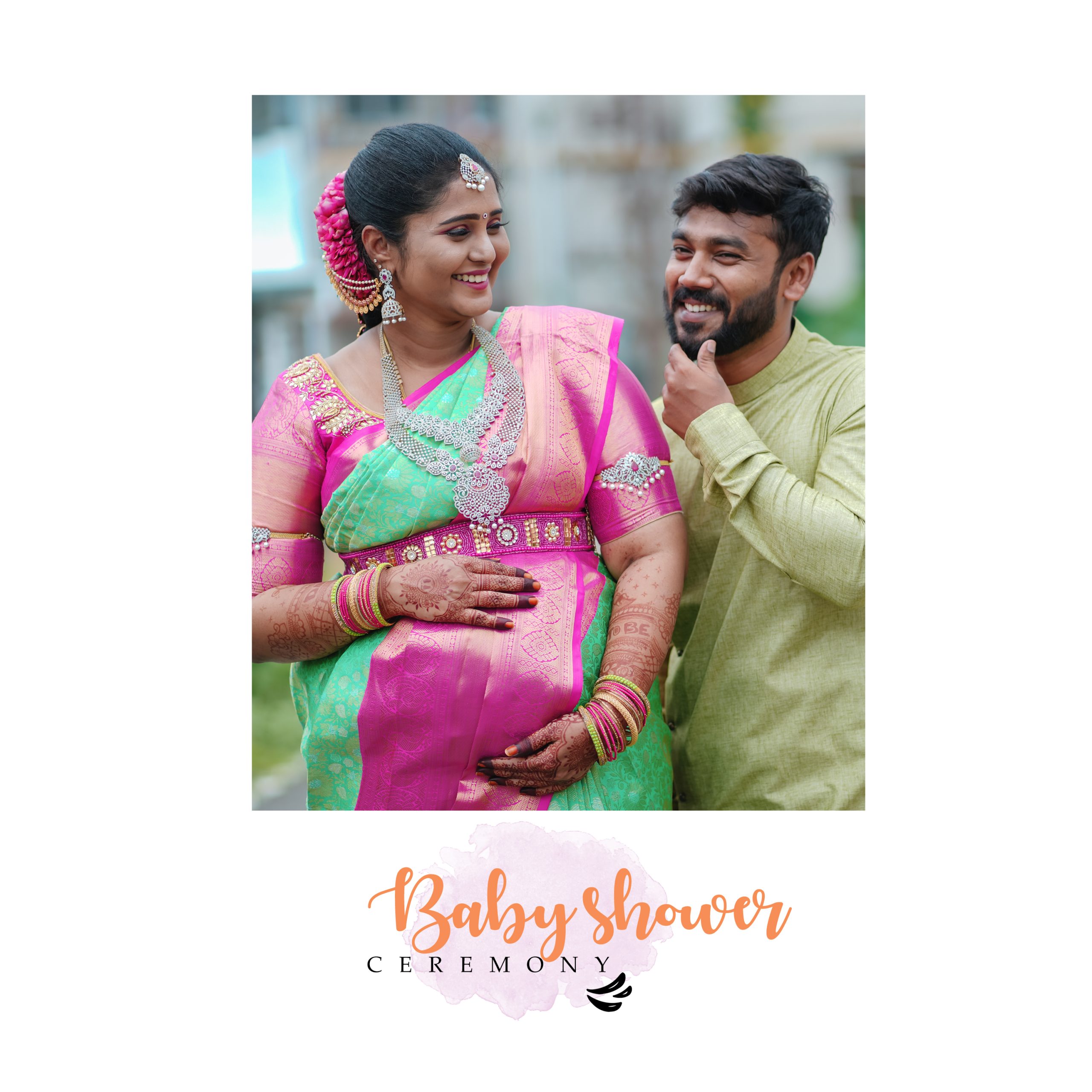 Baby Shower Photoshoot Celebrating Bhavani's Joyous Expectancy - Precious Memories Captured - family celebration moment (6) by AK Photography Coimbatore