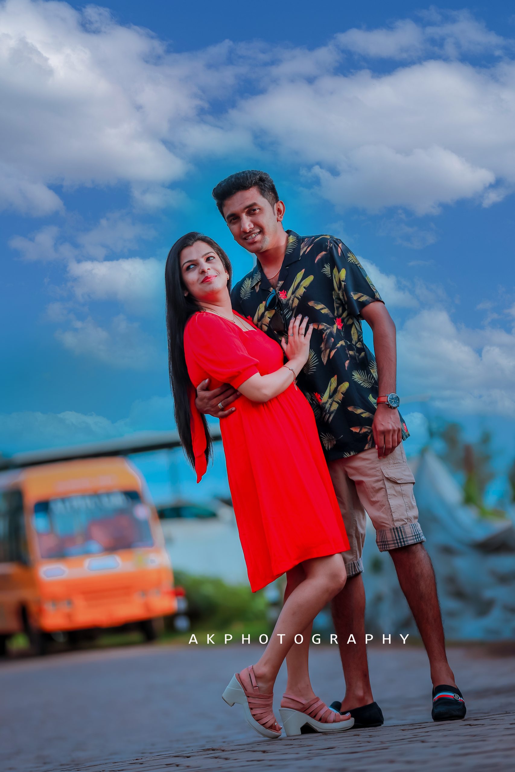 Vignesh & Abhirami's Stunning Post Wedding Photoshoot - artistic portraiture (17) by AK Photography Coimbatore