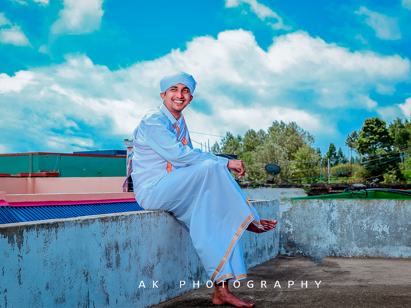 Vignesh & Abhirami's Stunning Post Wedding Photoshoot - artistic portraiture (7) by AK Photography Coimbatore
