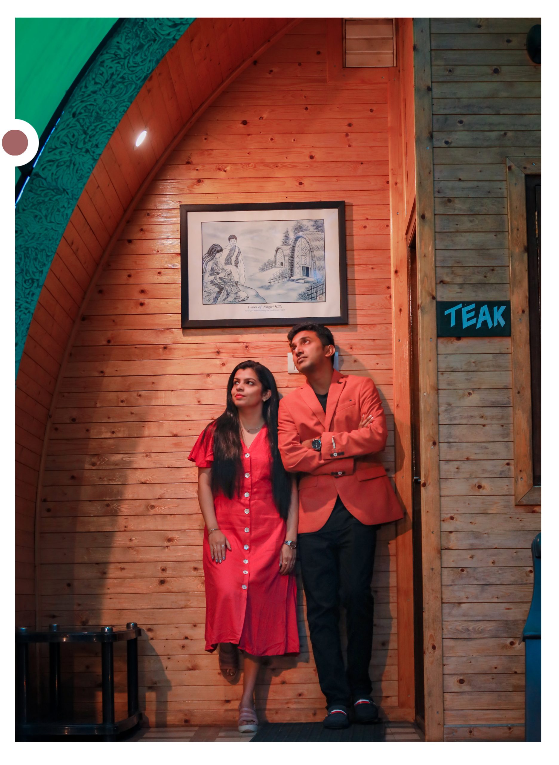 Vignesh & Abhirami's Stunning Post Wedding Photoshoot - couple portrait (2) by AK Photography Coimbatore