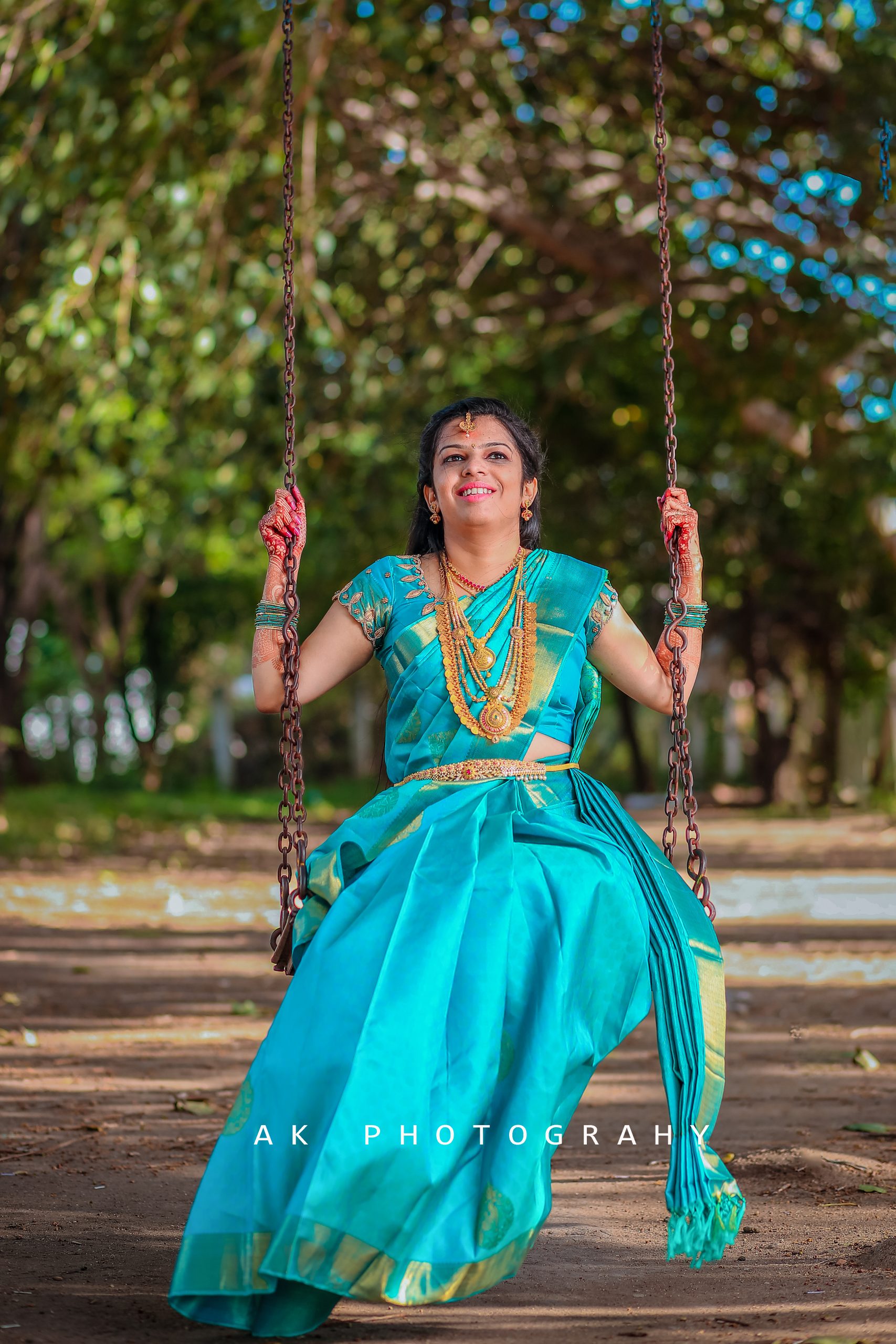 Vignesh & Abhirami's Stunning Post Wedding Photoshoot - golden hour portrait (25) by AK Photography Coimbatore