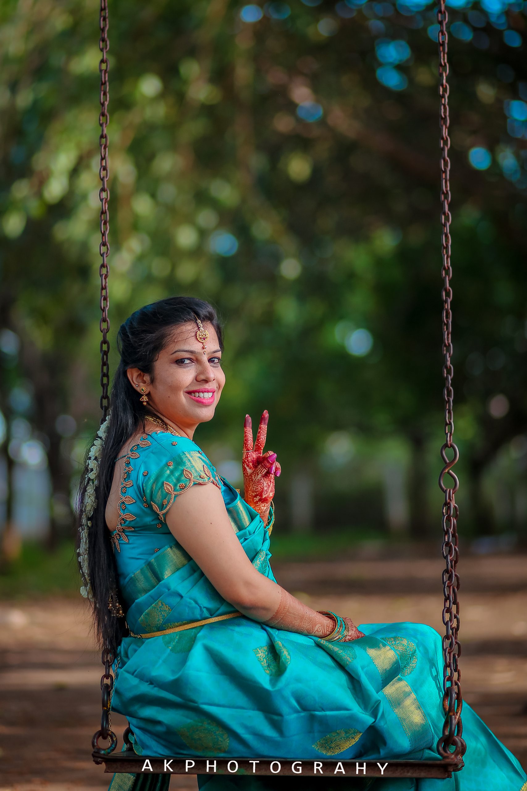 Vignesh & Abhirami's Stunning Post Wedding Photoshoot - sacred ritual photo (24) by AK Photography Coimbatore