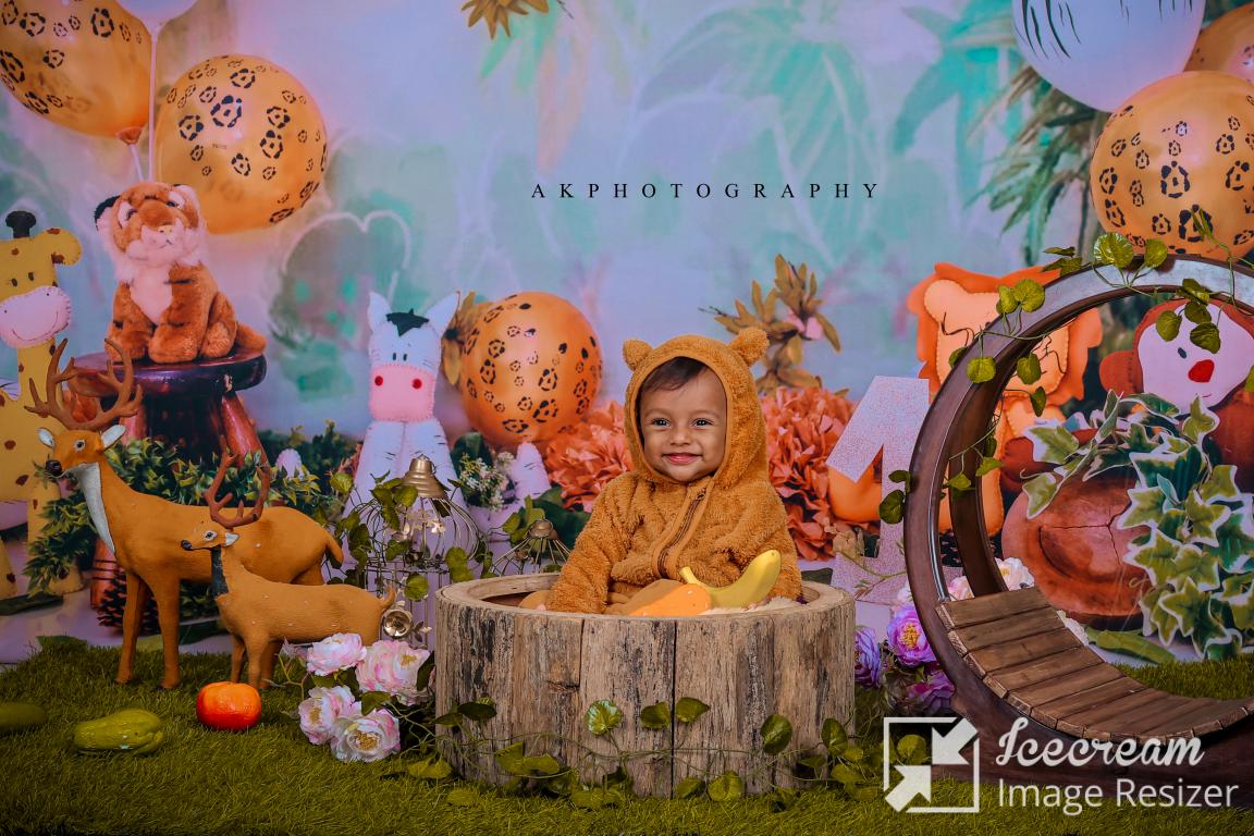 Birthday Photoshoot: Eshanth's Delightful Celebration  Coimbatore - artistic portraiture (17) by AK Photography Coimbatore