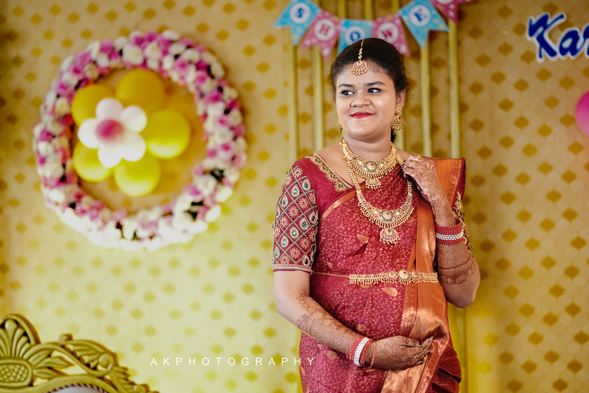 Captivating Baby Shower Photoshoot by AK Photography: Cherished moments captured in a stunning display of love and happiness.