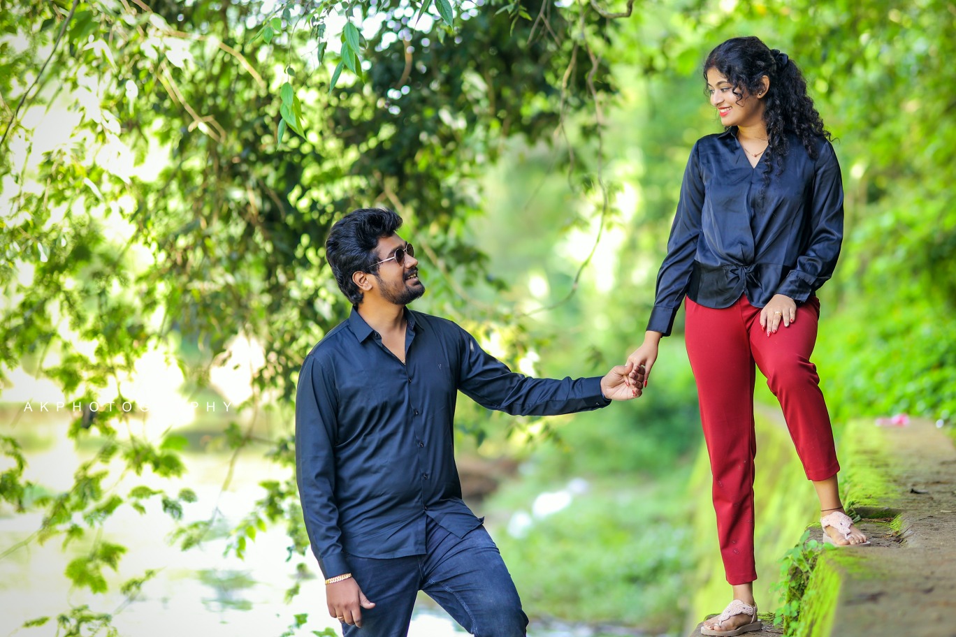 Pre-Wedding Photoshoot: Vijay and Merisha's Enchanting Lovefest in Wayanad - sacred ritual photo (4) by AK Photography Coimbatore