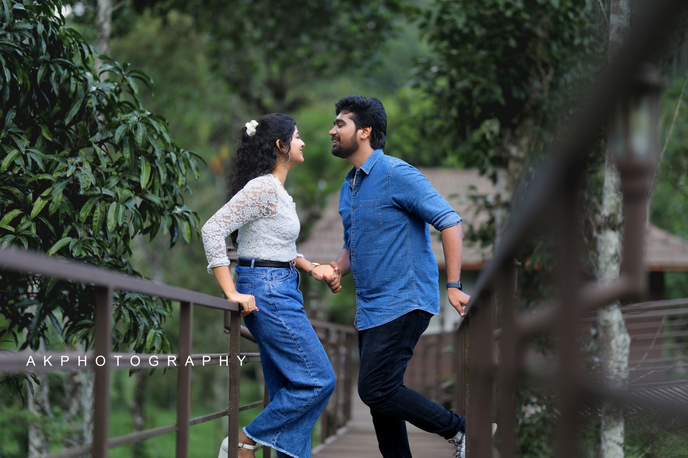 Pre-Wedding Photoshoot: Vijay and Merisha's Enchanting Lovefest in Wayanad - scenic outdoor backdrop (19) by AK Photography Coimbatore