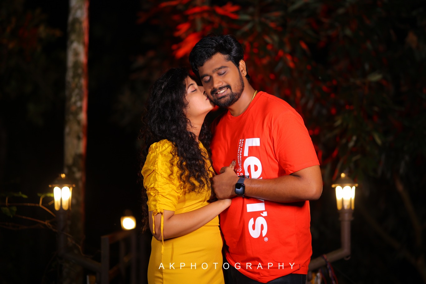 Pre-Wedding Photoshoot: Vijay and Merisha's Enchanting Lovefest in Wayanad - golden hour portrait (15) by AK Photography Coimbatore