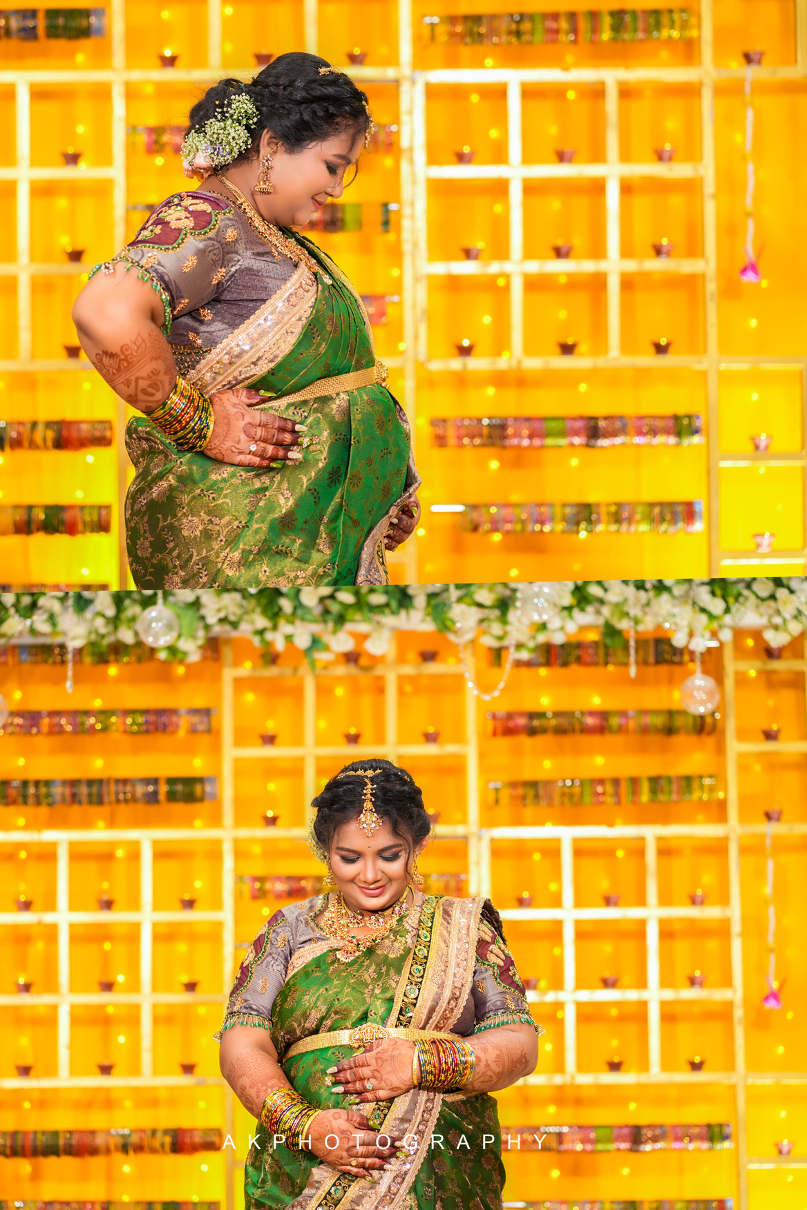 Baby Shower Photoshoot Soundarya Prasanth Celebrates Motherhood in Style