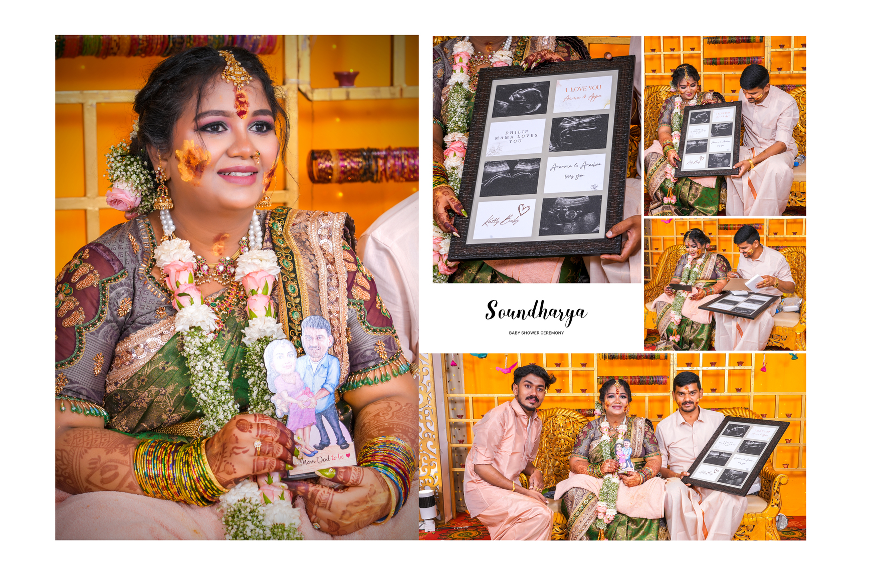 Baby Shower Photoshoot Soundarya Prasanth Celebrates Motherhood in Style