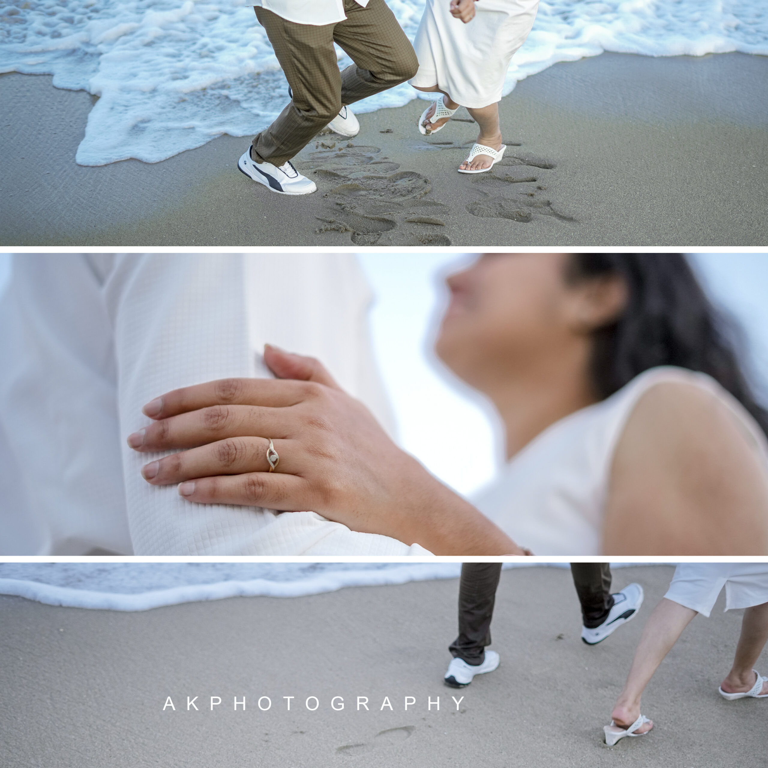 Post-Wedding Photoshoot : Gowtham & Deepa's Pondicherry Post-Wedding Photoshoot - candid moment (31) by AK Photography Coimbatore
