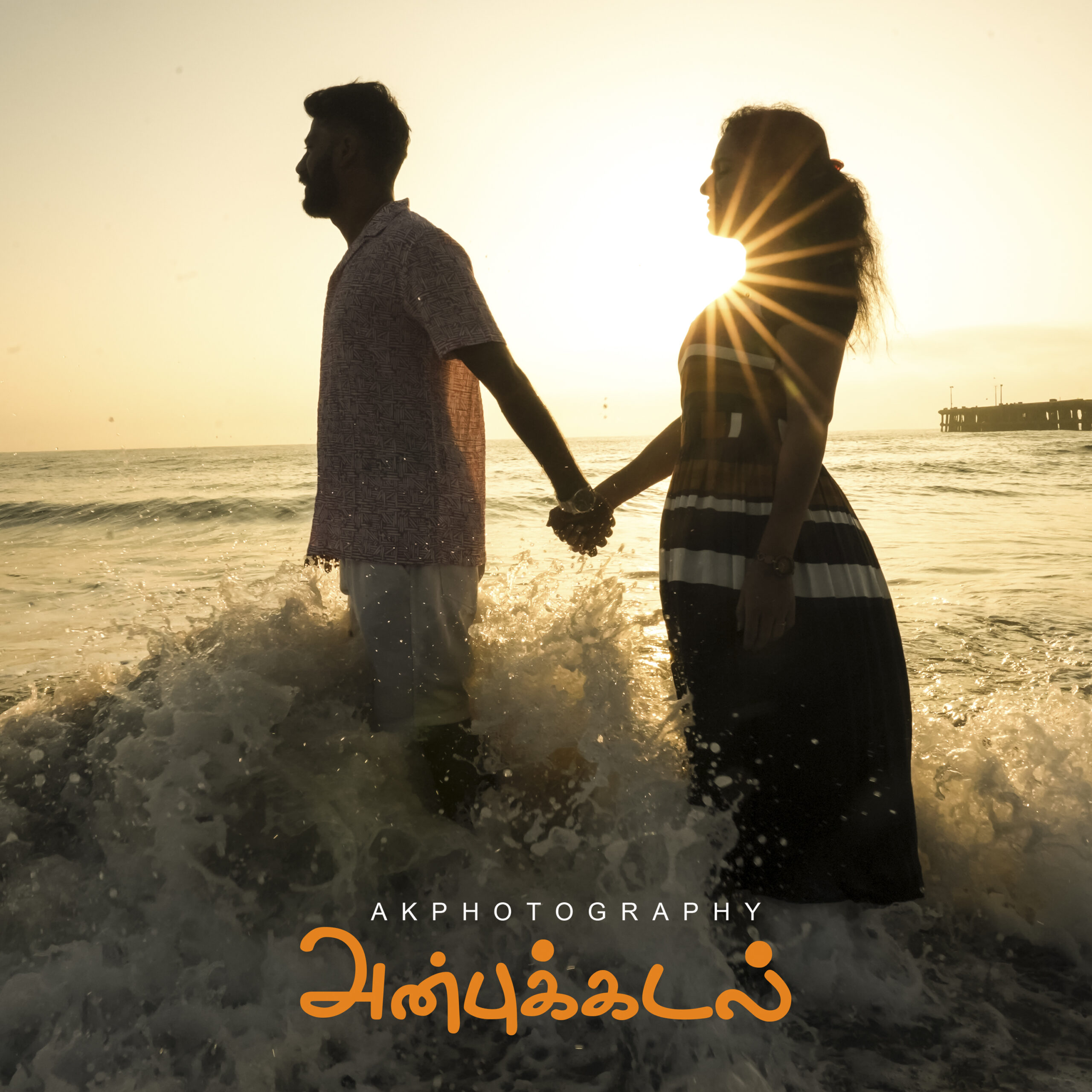 Post-Wedding Photoshoot : Gowtham & Deepa’s Pondicherry Post-Wedding Photoshoot