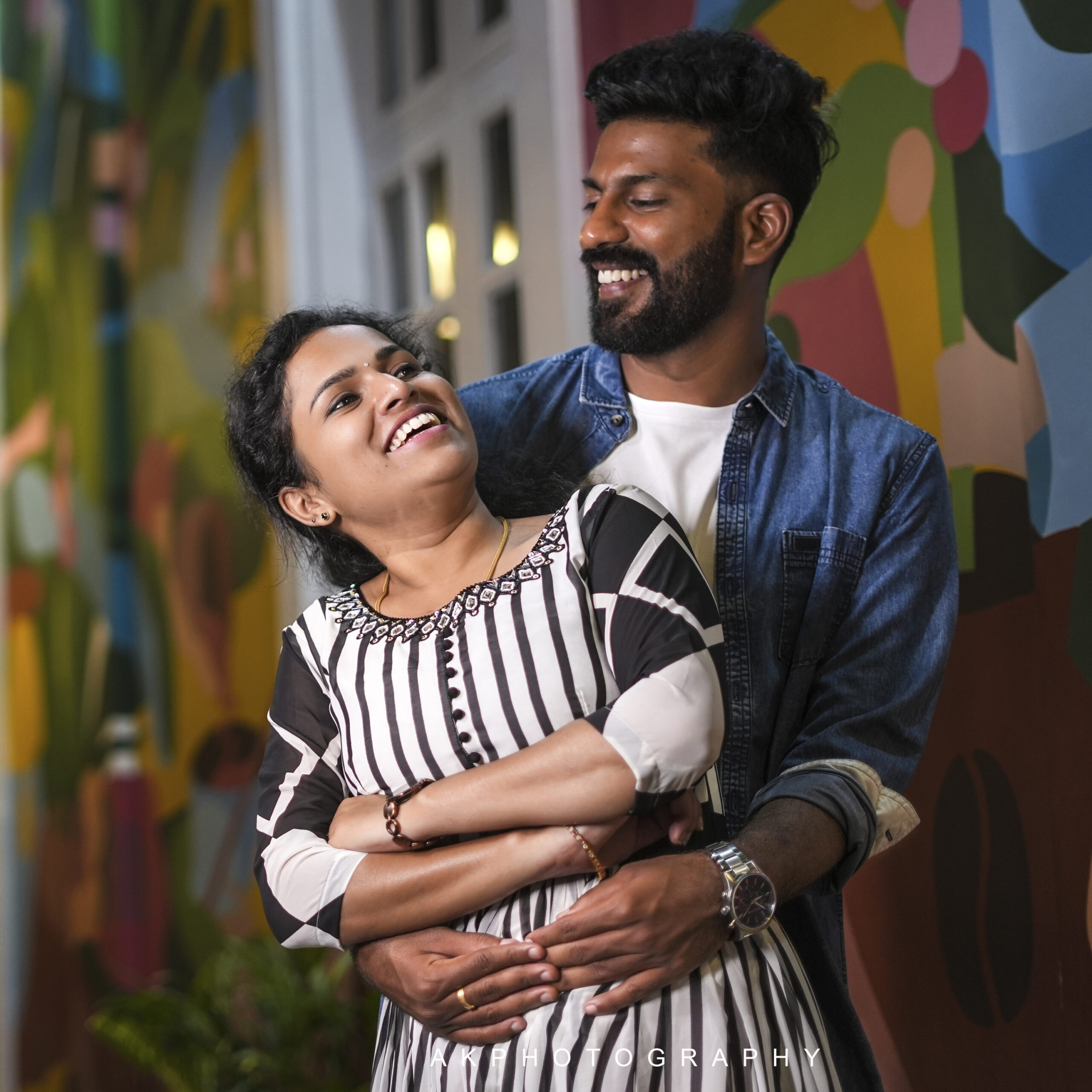 Post-Wedding Photoshoot : Gowtham & Deepa's Pondicherry Post-Wedding Photoshoot - family celebration moment (16) by AK Photography Coimbatore