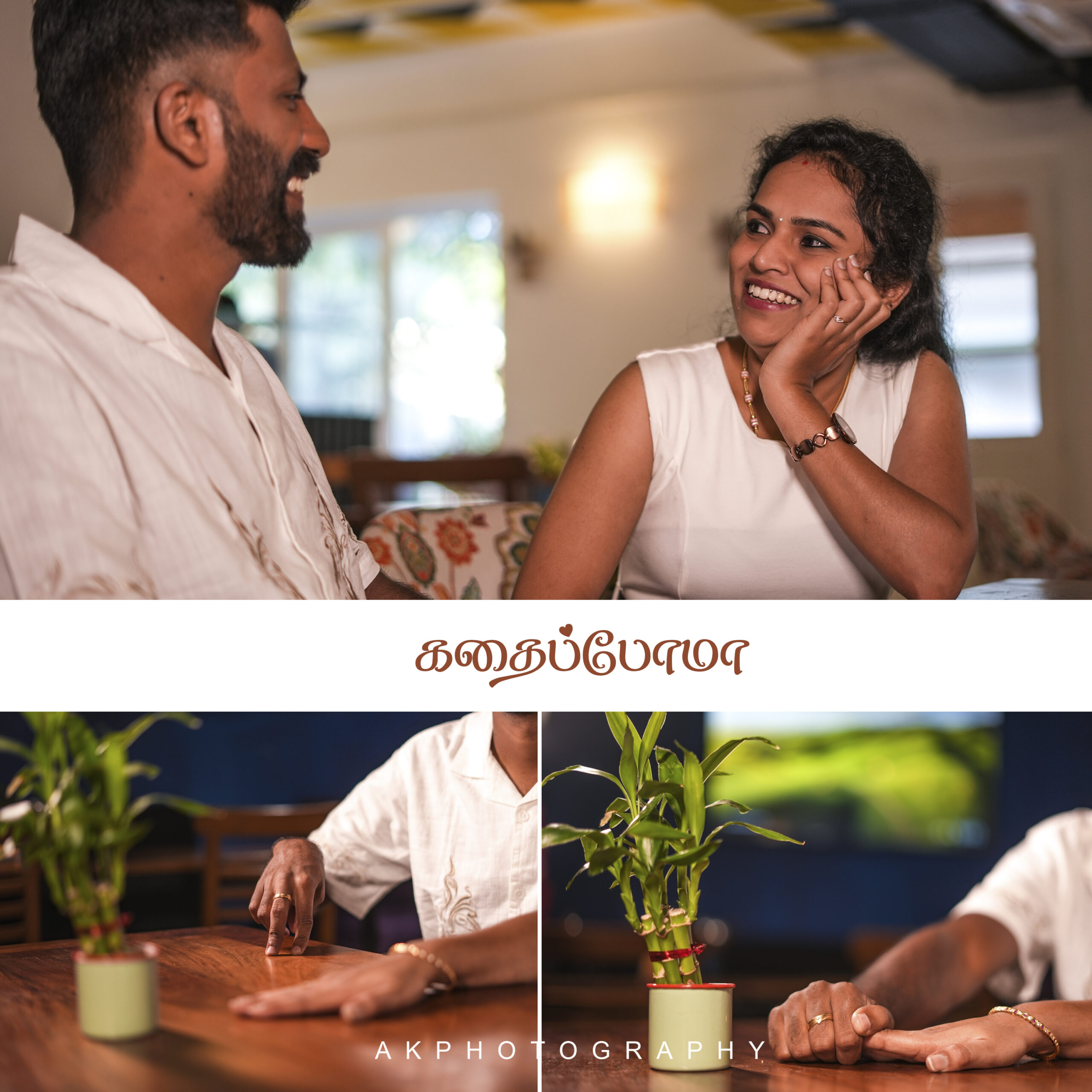 Post-Wedding Photoshoot : Gowtham & Deepa's Pondicherry Post-Wedding Photoshoot - golden hour portrait (15) by AK Photography Coimbatore