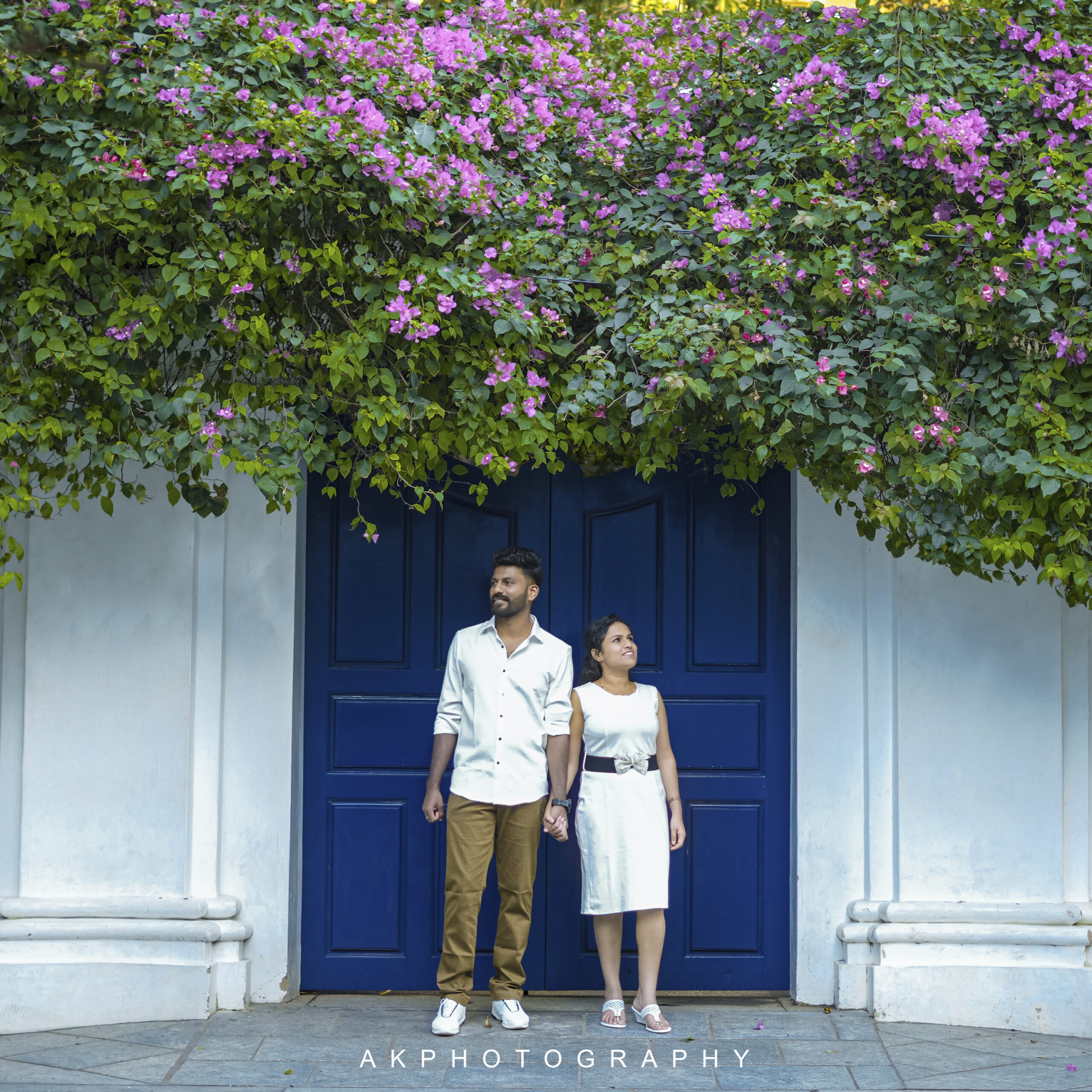Post-Wedding Photoshoot : Gowtham & Deepa's Pondicherry Post-Wedding Photoshoot - family celebration moment (6) by AK Photography Coimbatore