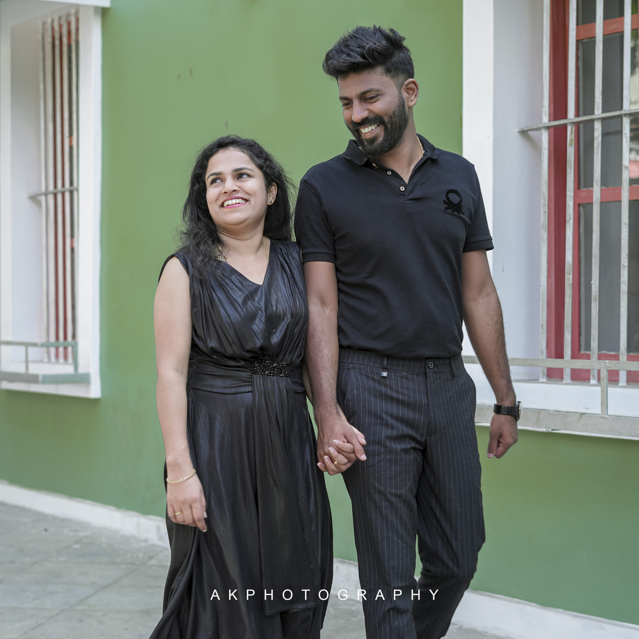 Post-Wedding Photoshoot : Gowtham & Deepa's Pondicherry Post-Wedding Photoshoot - candid moment (1) by AK Photography Coimbatore