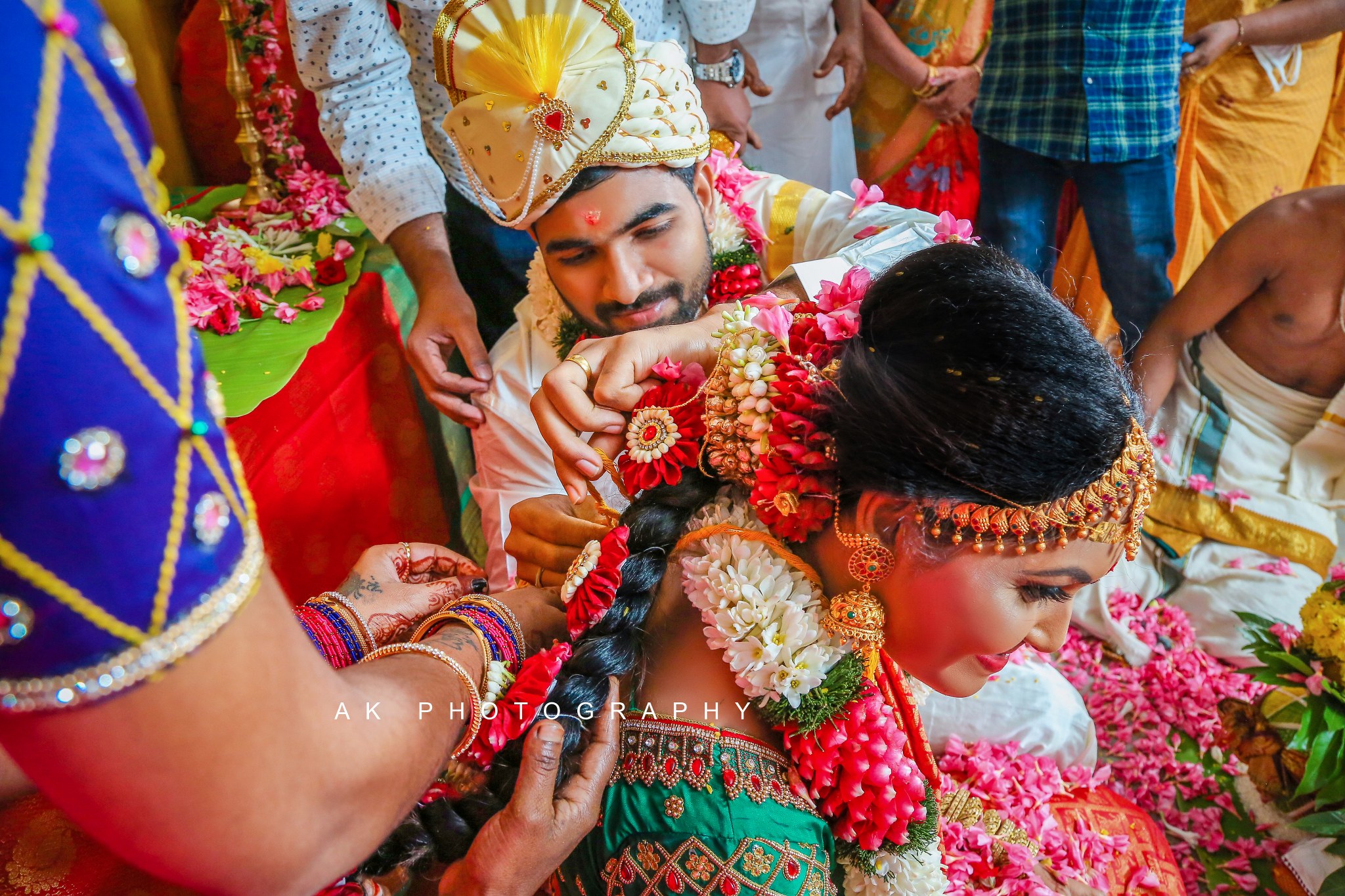 How to Capture the Perfect Couple Photoshoot in Temple? - candid moment (11) by AK Photography Coimbatore