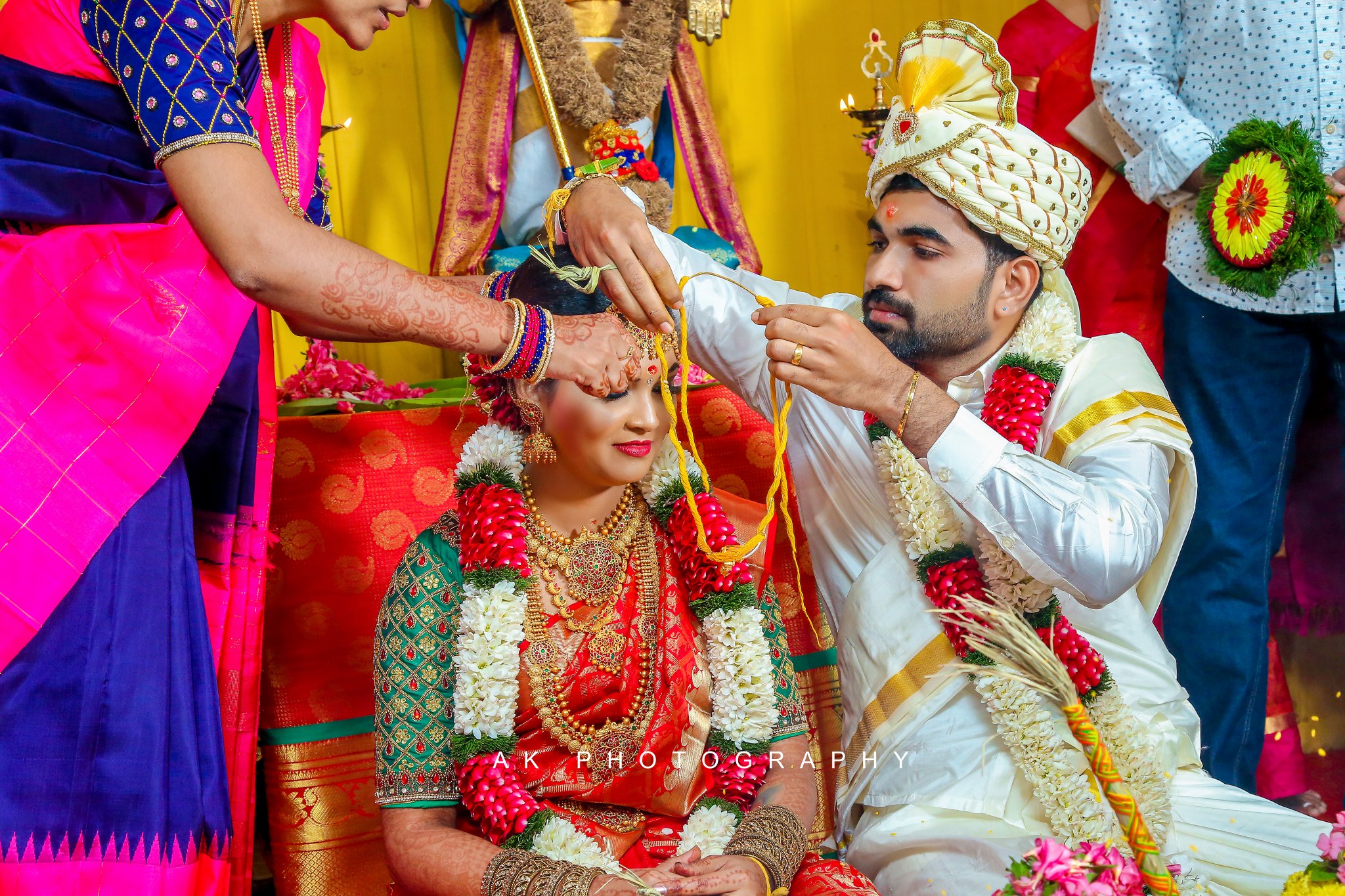 How to Capture the Perfect Couple Photoshoot in Temple? - couple portrait (2) by AK Photography Coimbatore