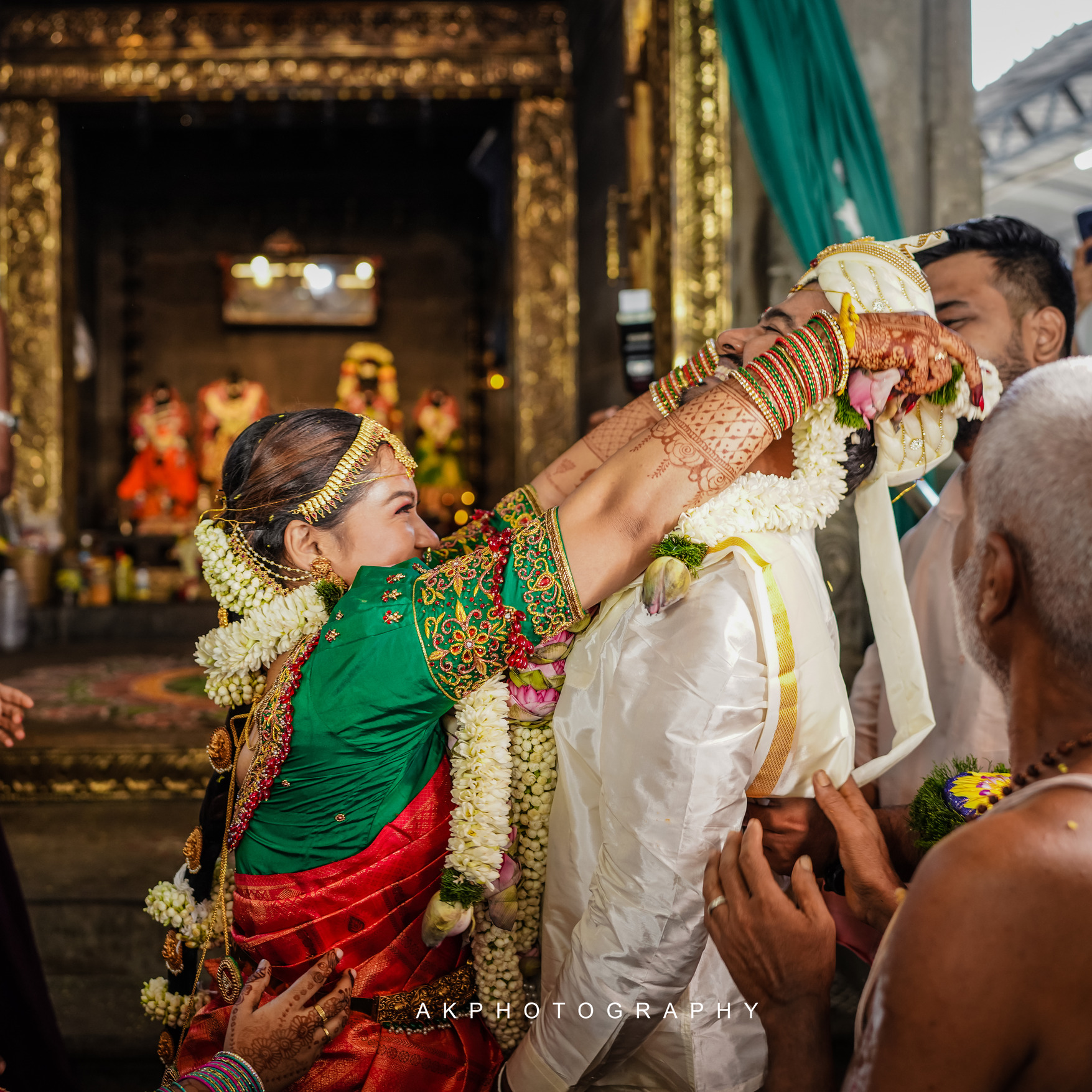 Wedding Photoshoot of Gowtham & Akshaya in Dindigul - traditional ceremony detail (13) by AK Photography Coimbatore