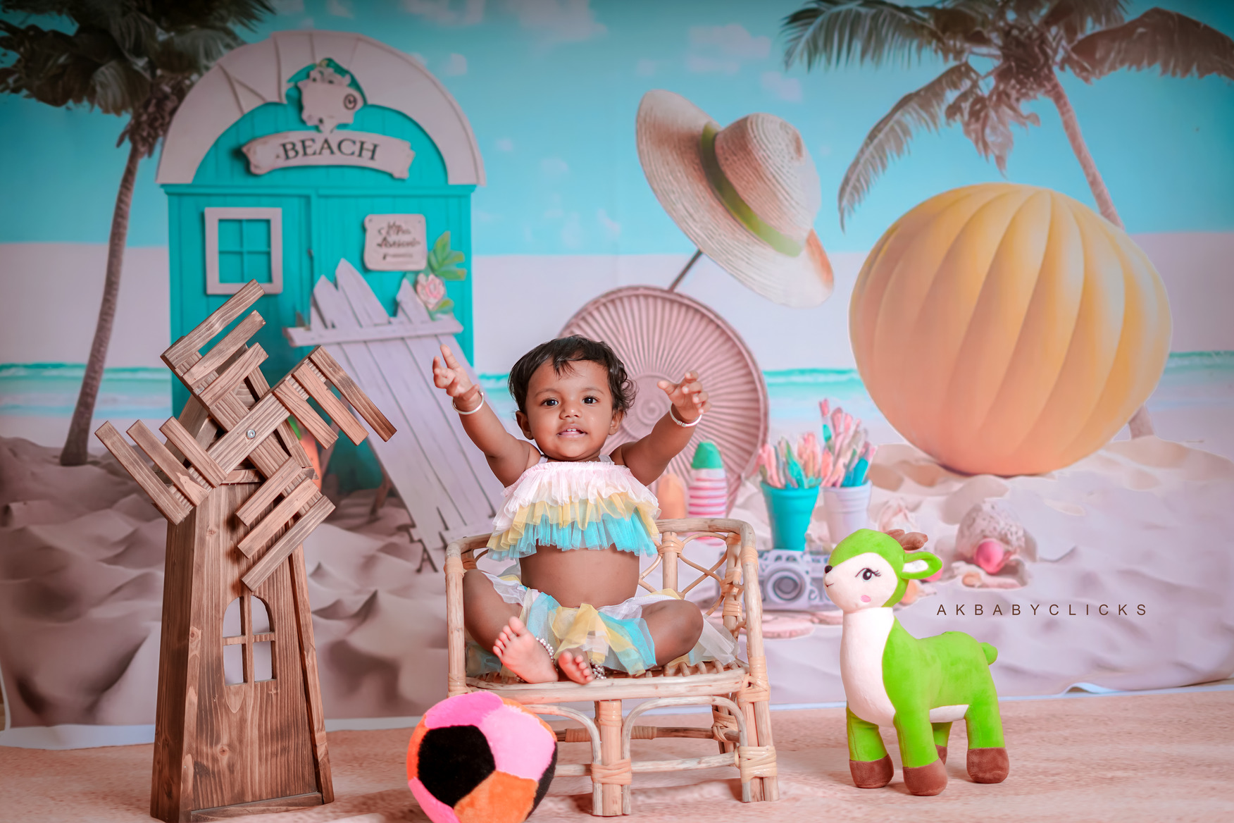 Birthday Photoshoot: Capturing Sivanya's Special Day - - golden hour portrait (25) by AK Photography Coimbatore