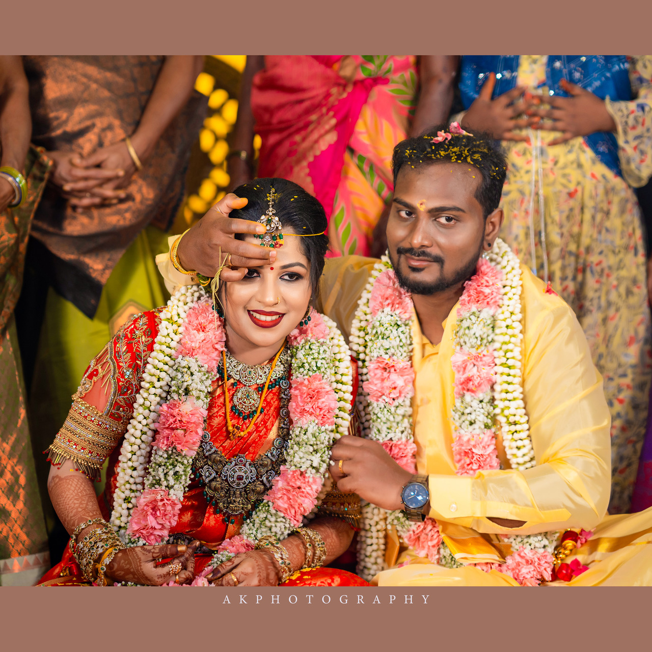 Wedding Photography: Capturing Devi and Gowtham's Magical Reception Moments in Namakkal - candid moment (11) by AK Photography Coimbatore