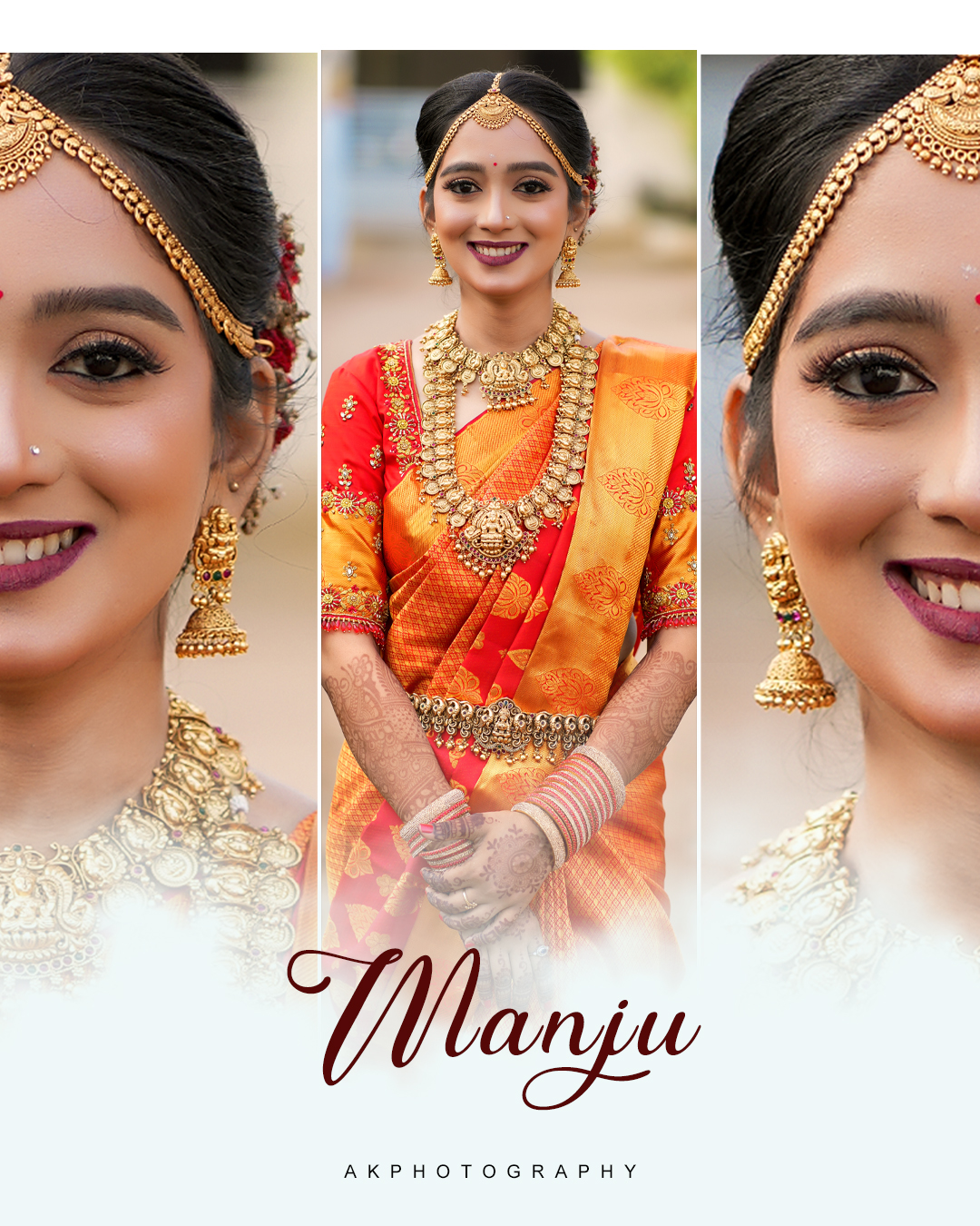 Wedding Photography: Capturing Gokul & Manjubhashini's Beautiful Love Story | AK Photography