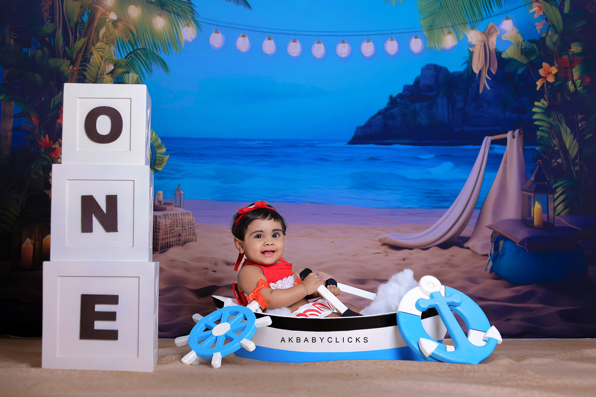Birthday Photography in Coimbatore: Capturing Baby's First Milestones 