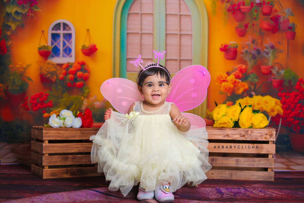 Birthday Photography in Coimbatore: Capturing Baby's First Milestones 