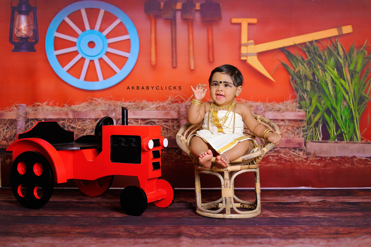 Birthday Photography in Coimbatore: Capturing Baby's First Milestones 